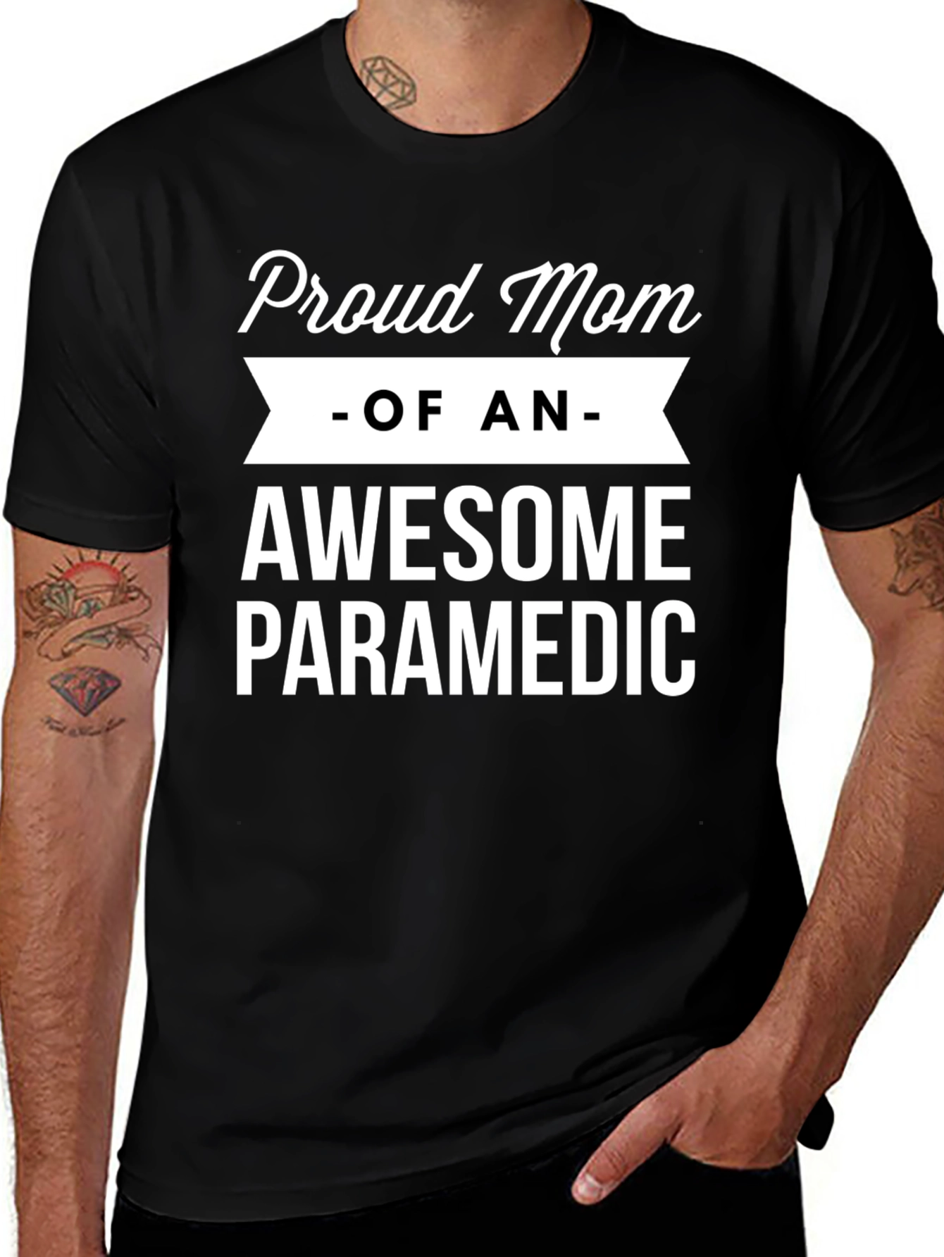 Proud Mom of Awesome Paramedic T-Shirt