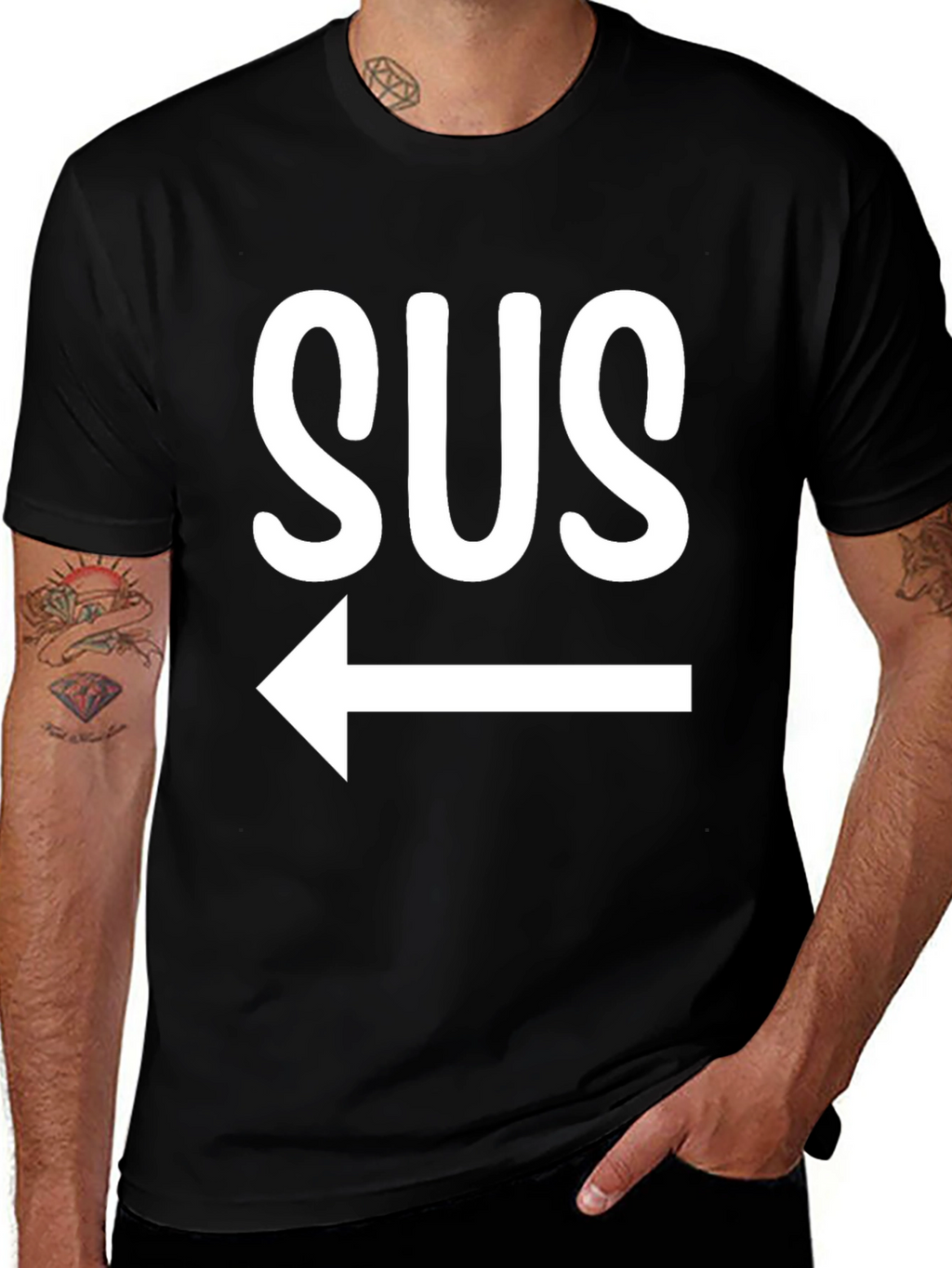 SUS Arrow T-Shirt - Funny & Trendy