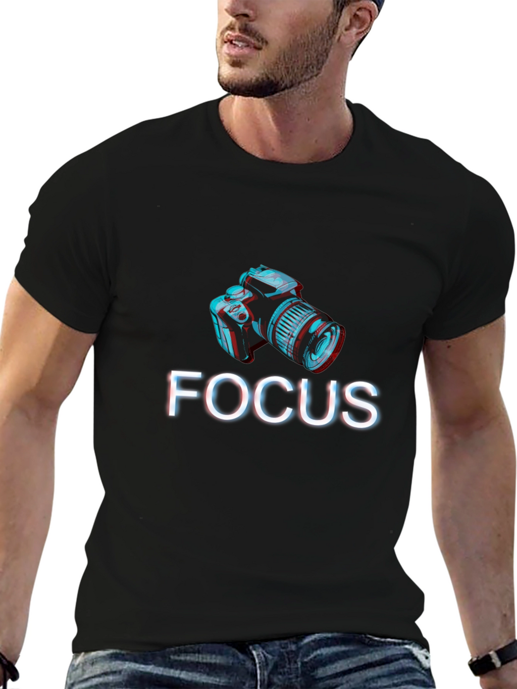 Focus Camera Graphic Tee - Photographer T-Shirt
