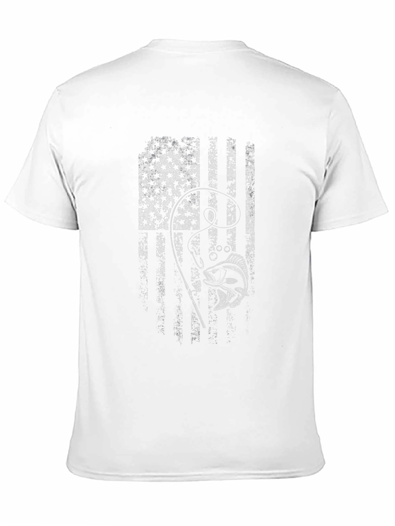 Fishing USA Flag T-Shirt
