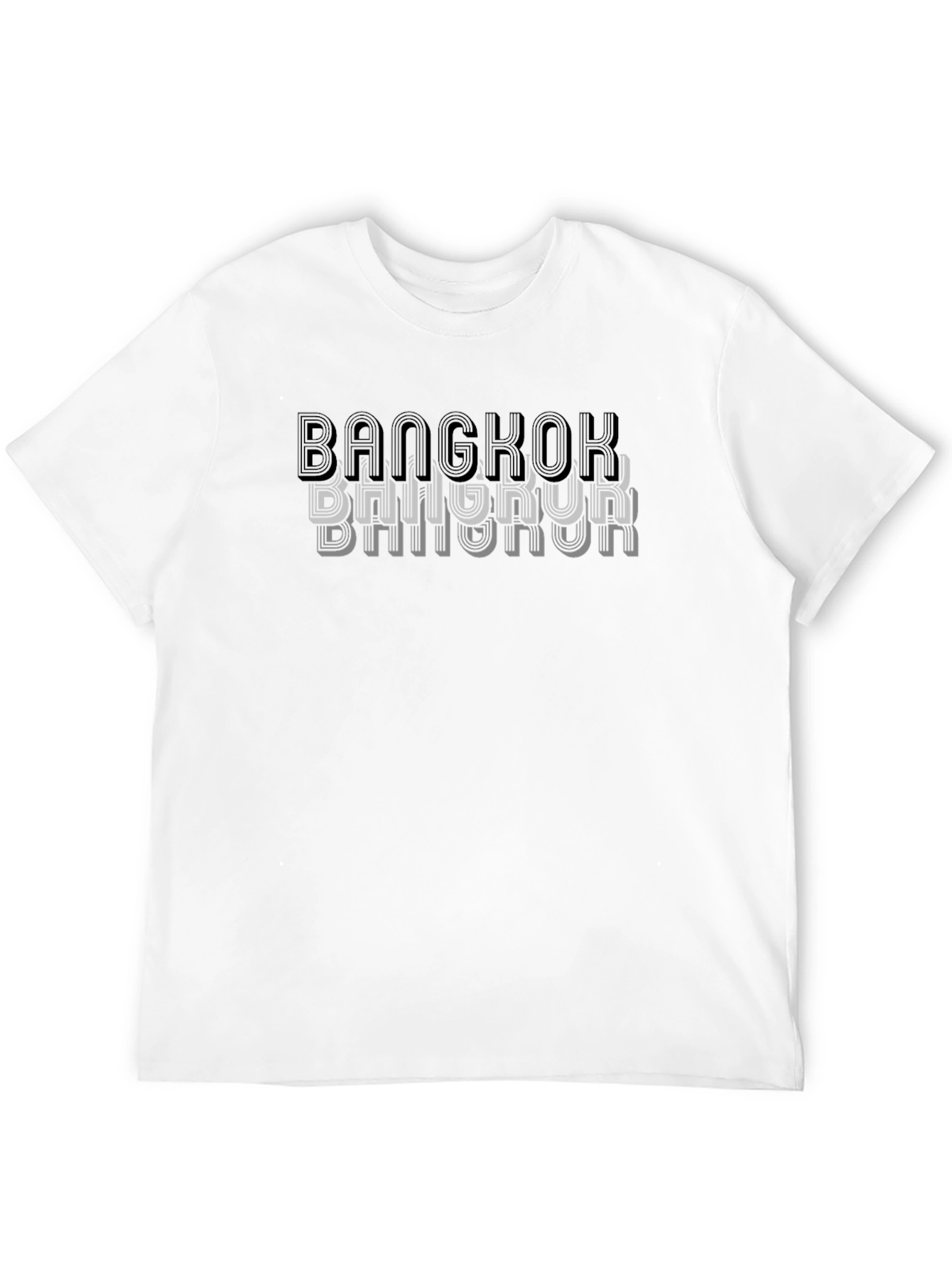 Bangkok T-Shirt - Graphic Print Casual Style