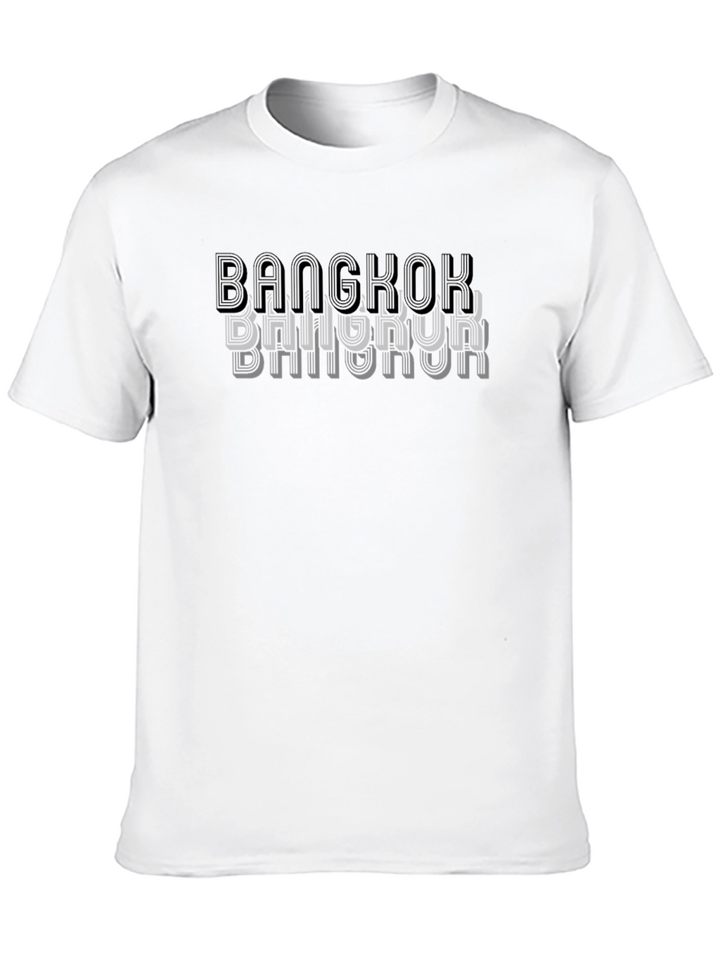 Bangkok T-Shirt - Graphic Print Casual Style