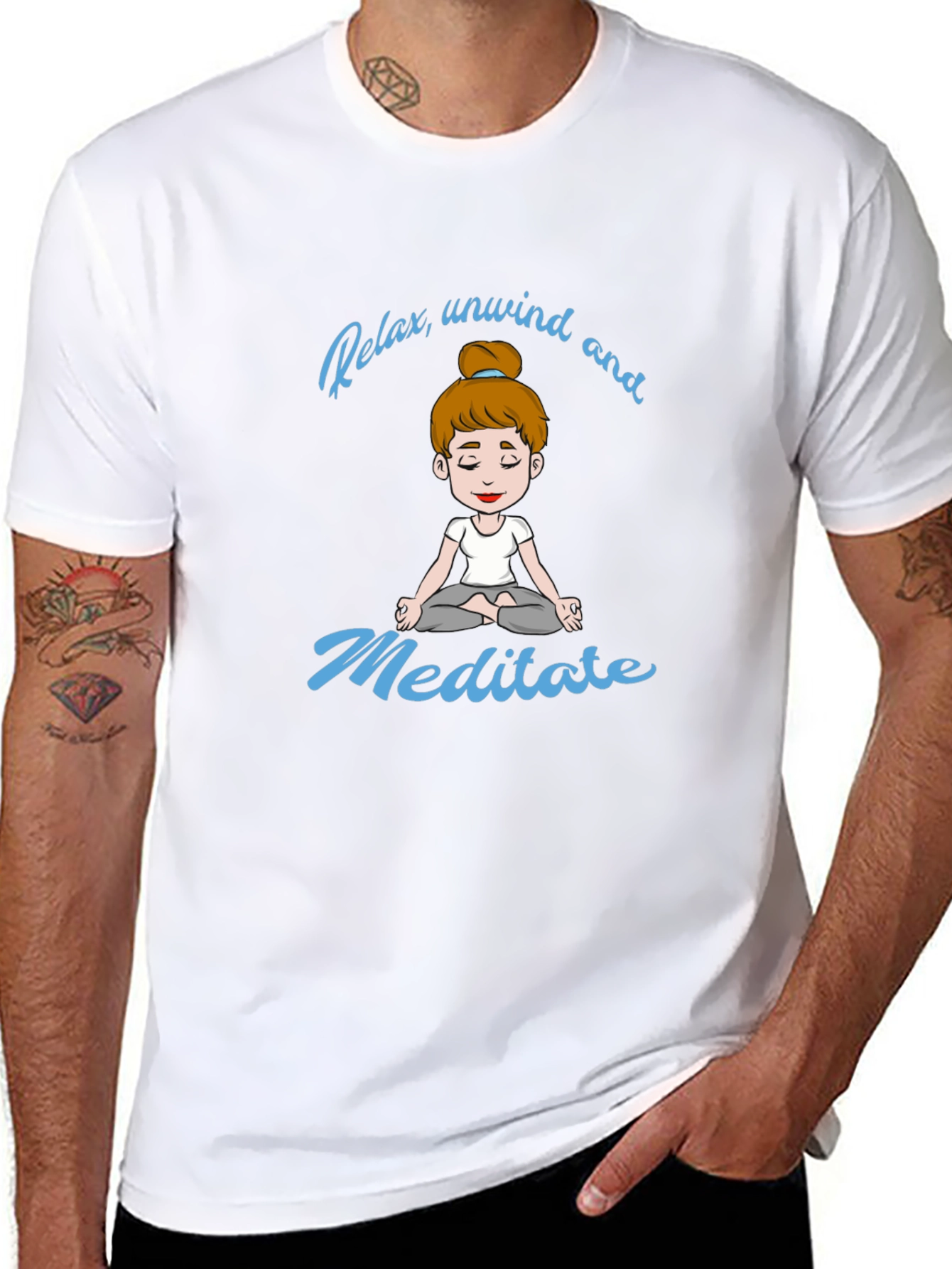 Relax Unwind Meditate T-Shirt