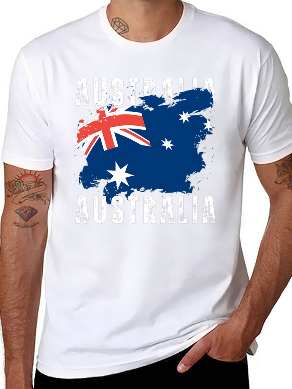 Australia Flag Graphic T-Shirt