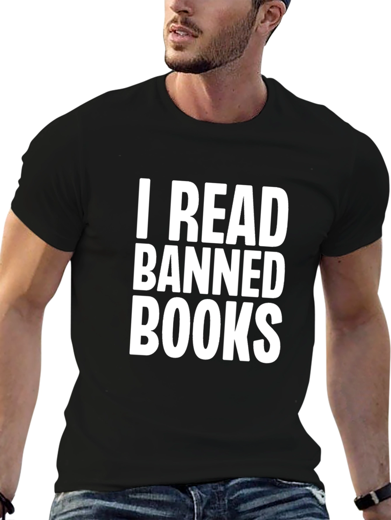I Read Banned Books Black T-Shirt