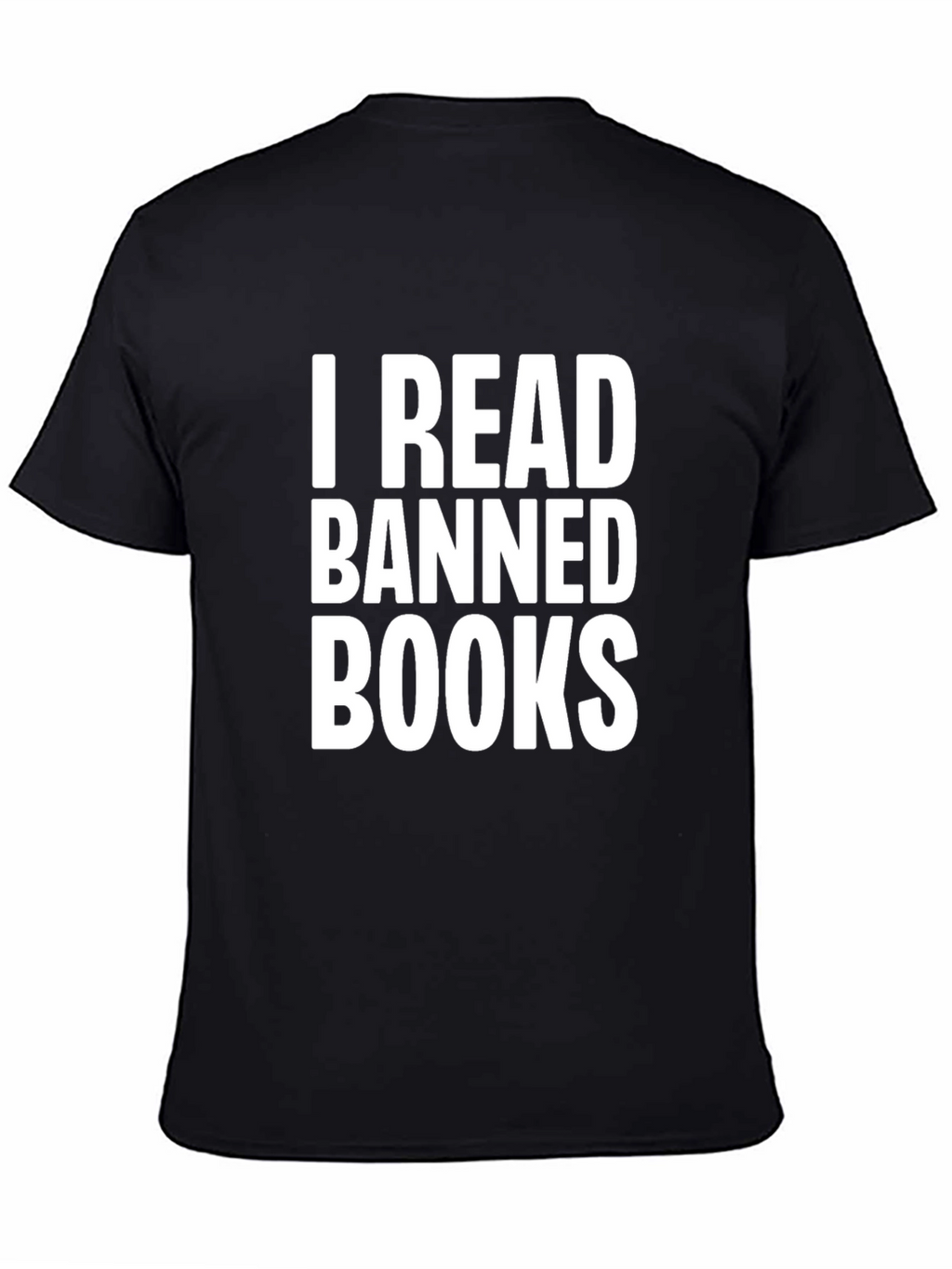 I Read Banned Books Black T-Shirt