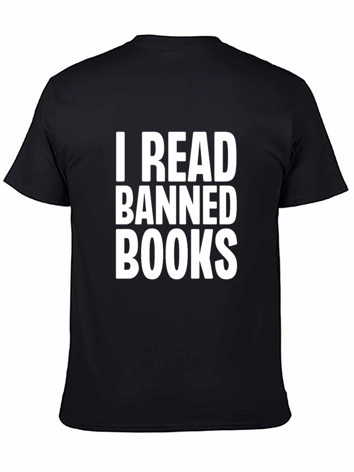 I Read Banned Books Black T-Shirt