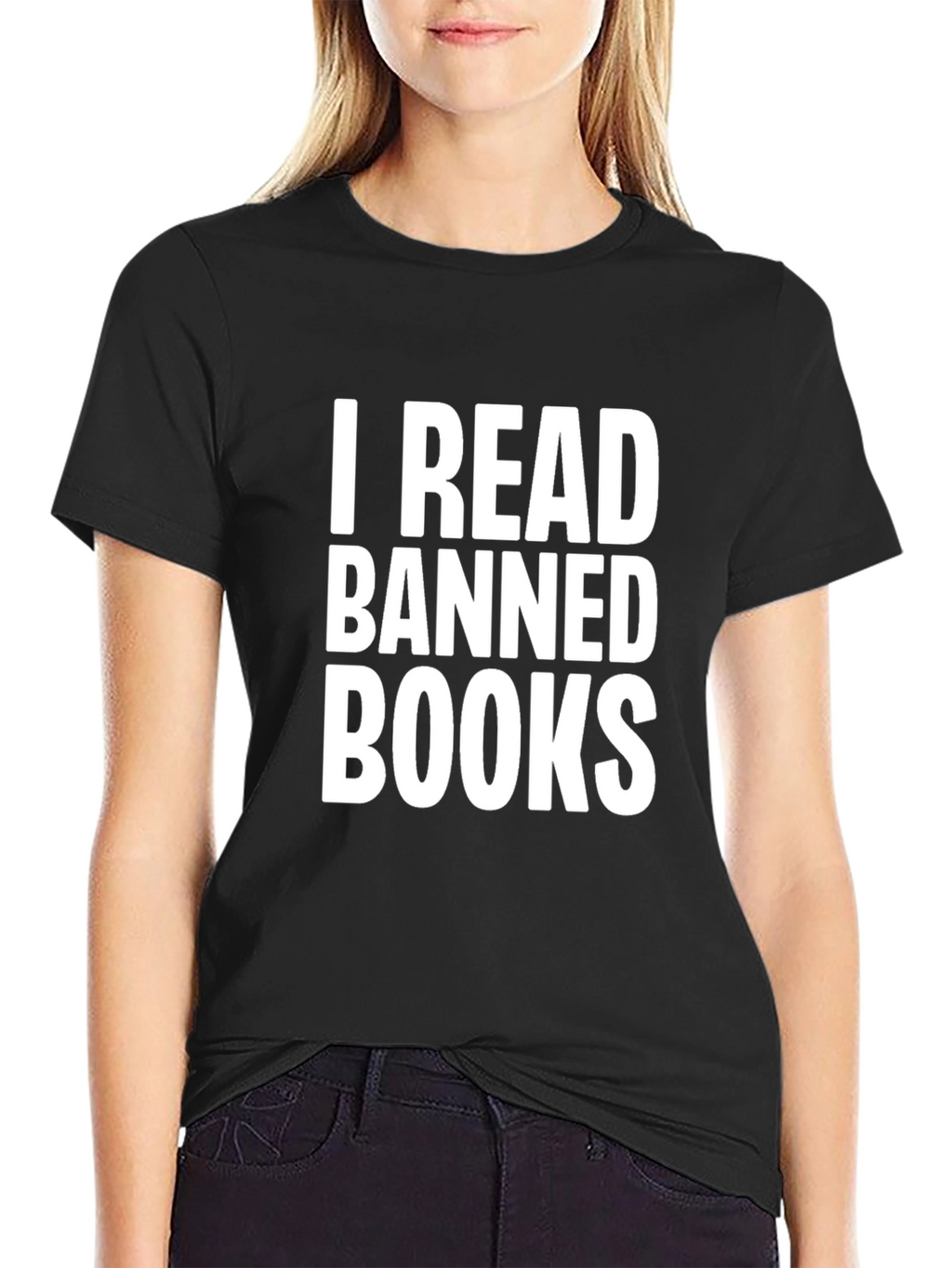 I Read Banned Books Black T-Shirt