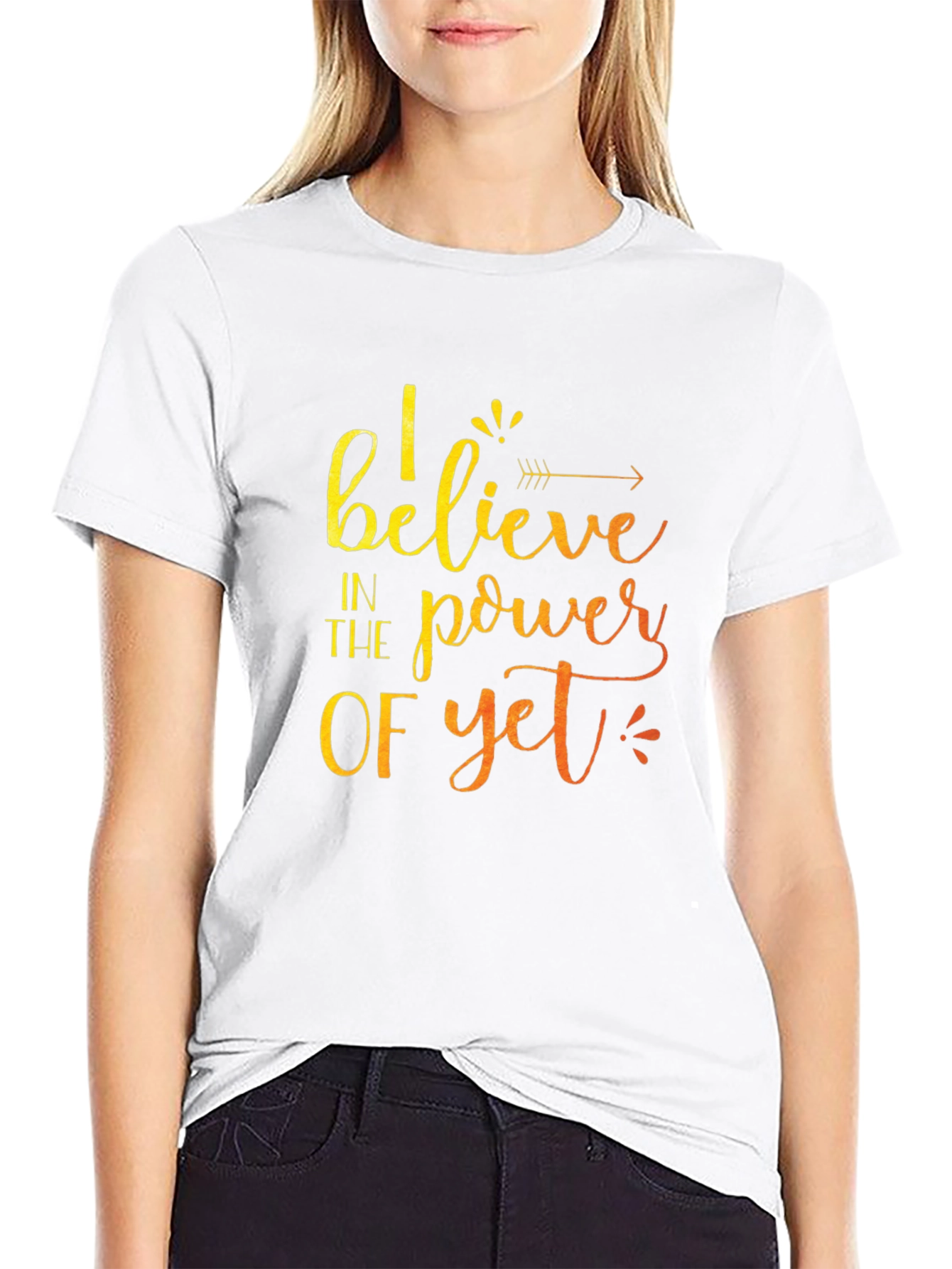 Believe in the Power of Yet Graphic Tee