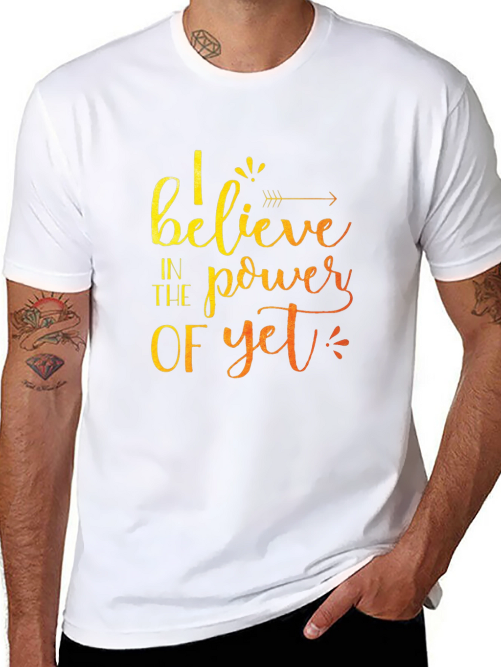 Believe in the Power of Yet Graphic Tee