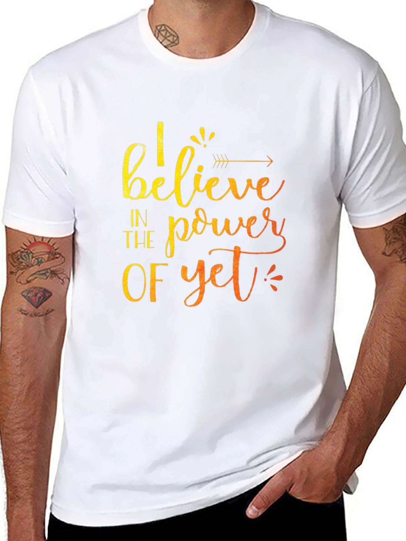 Believe in the Power of Yet Graphic Tee