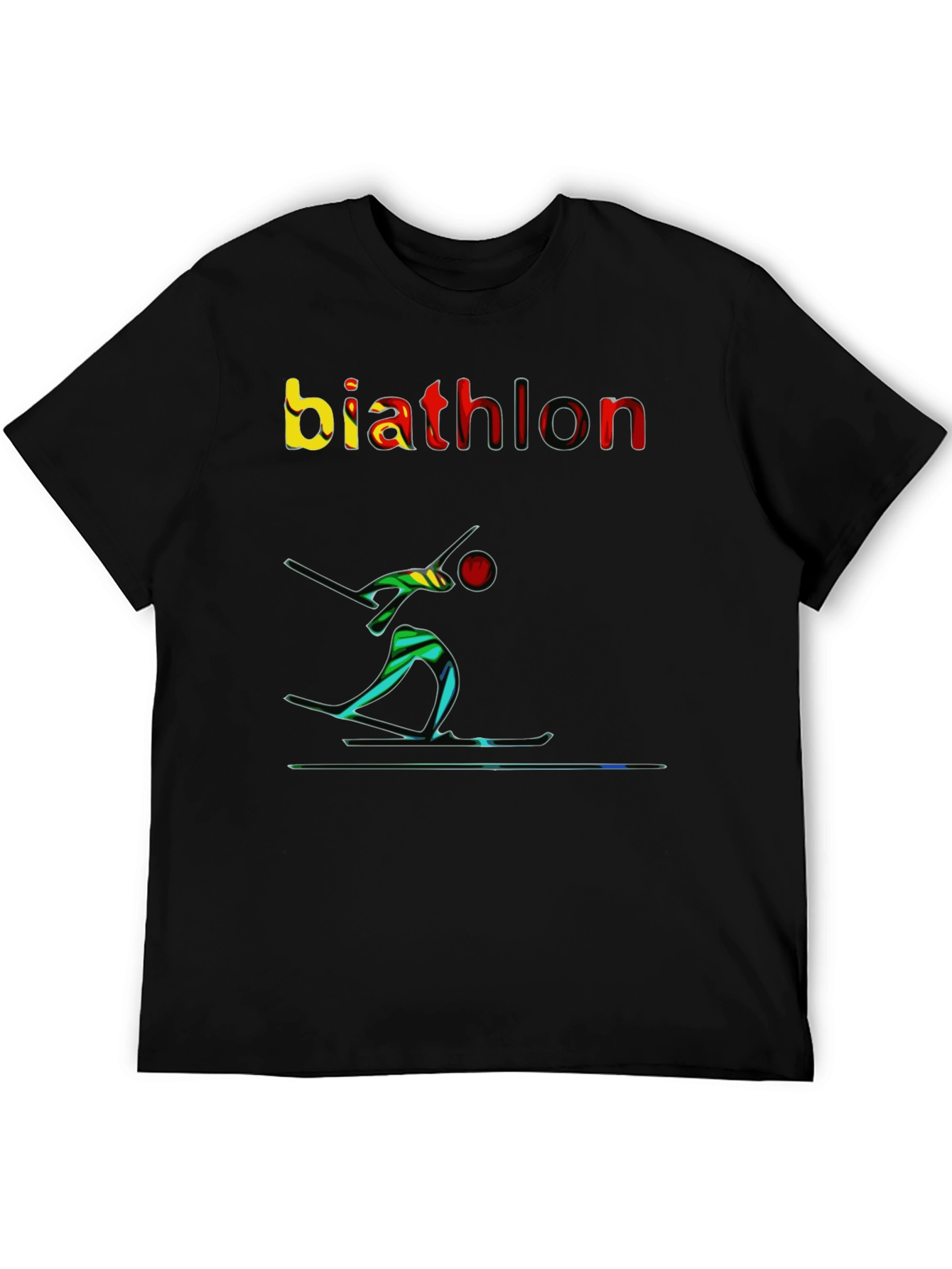 Biathlon T-Shirt - Artistic Design
