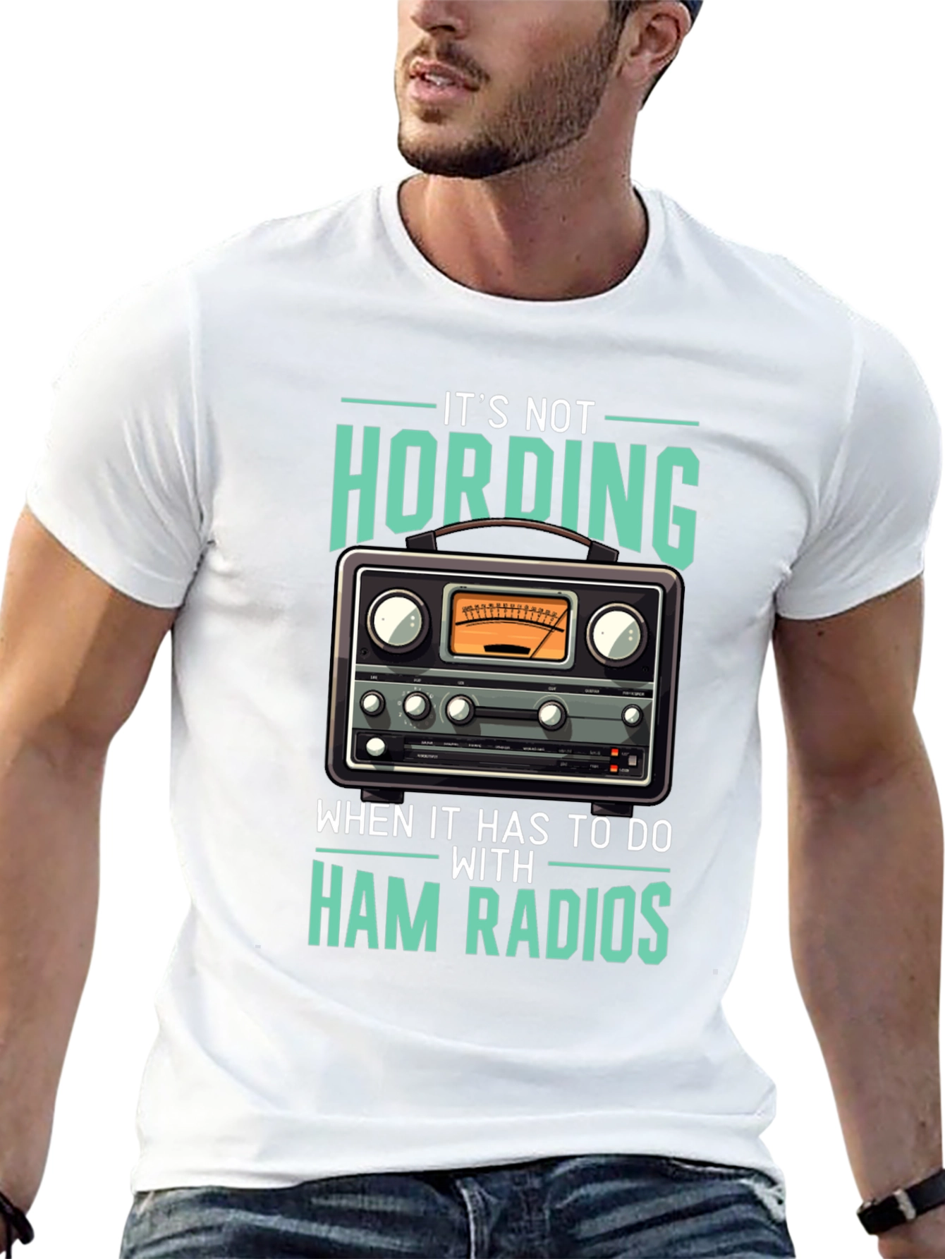Ham Radio T-Shirt: Its Not Hoarding!