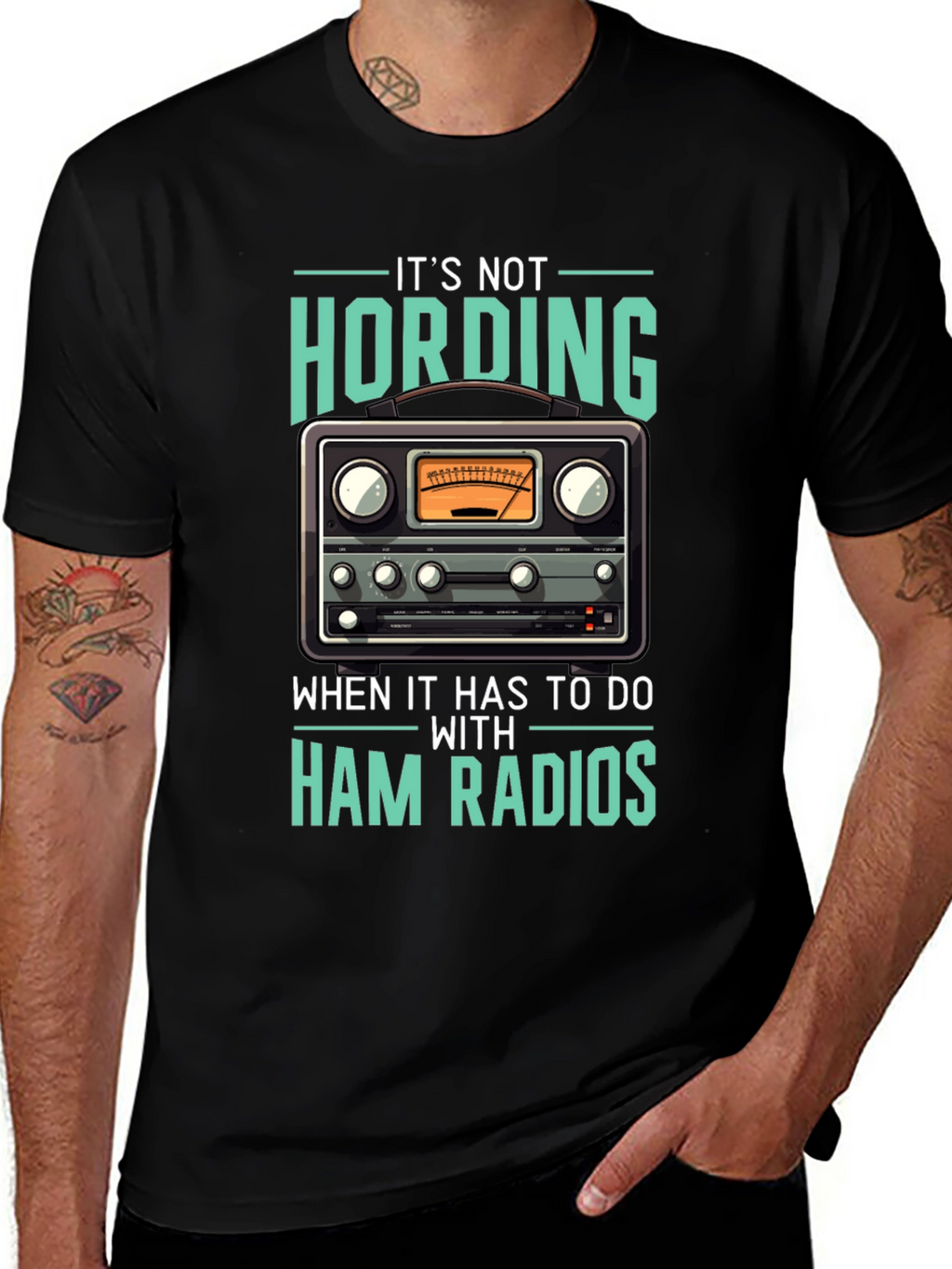 Ham Radio T-Shirt: Its Not Hoarding!