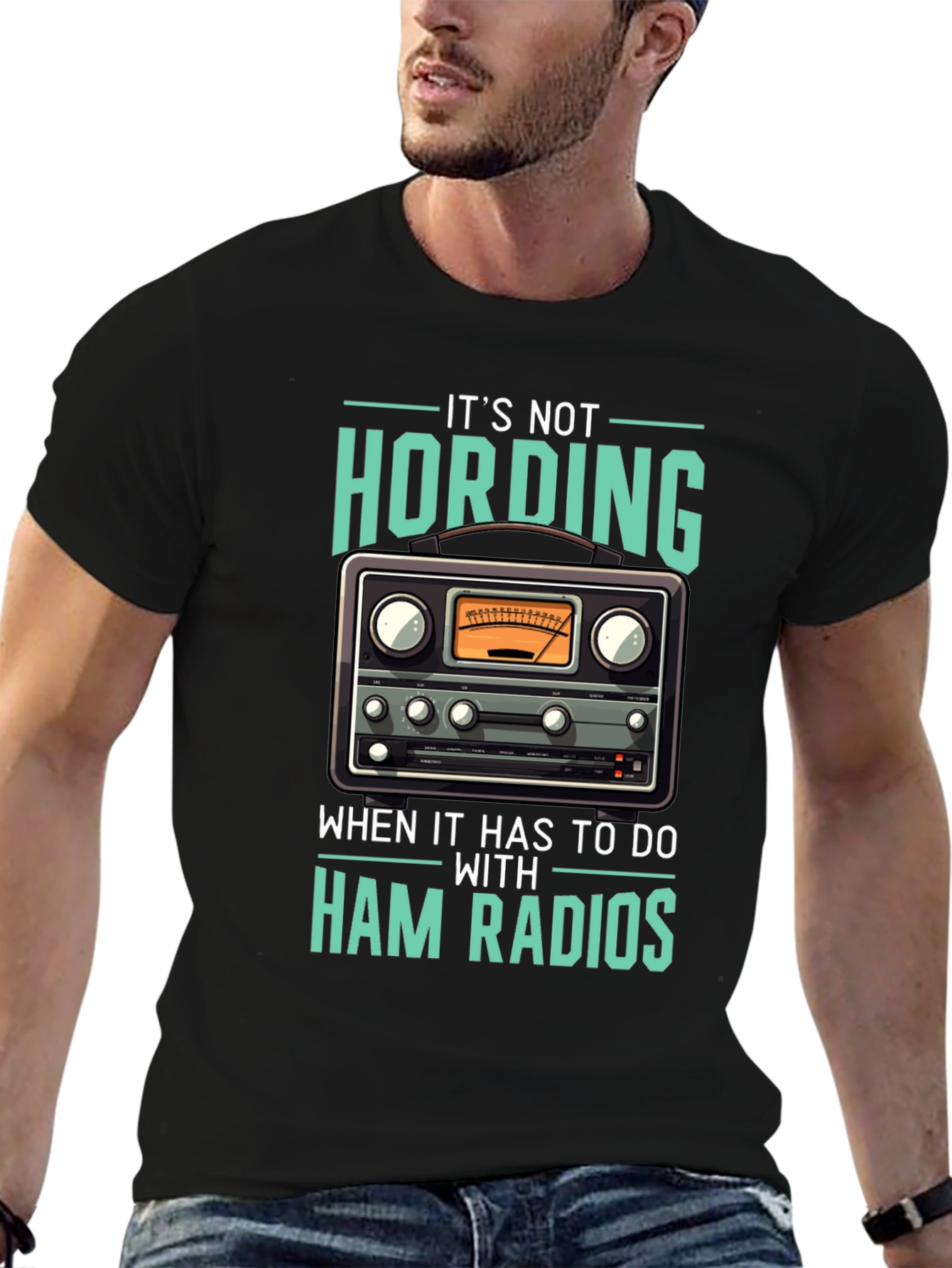 Ham Radio T-Shirt: Its Not Hoarding!
