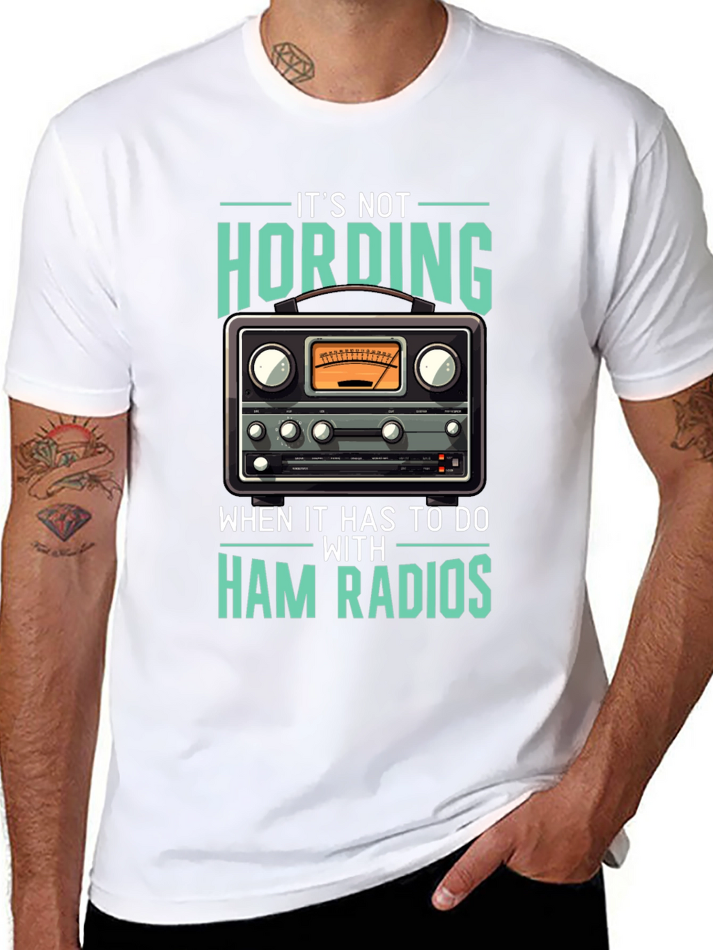 Ham Radio T-Shirt: Its Not Hoarding!