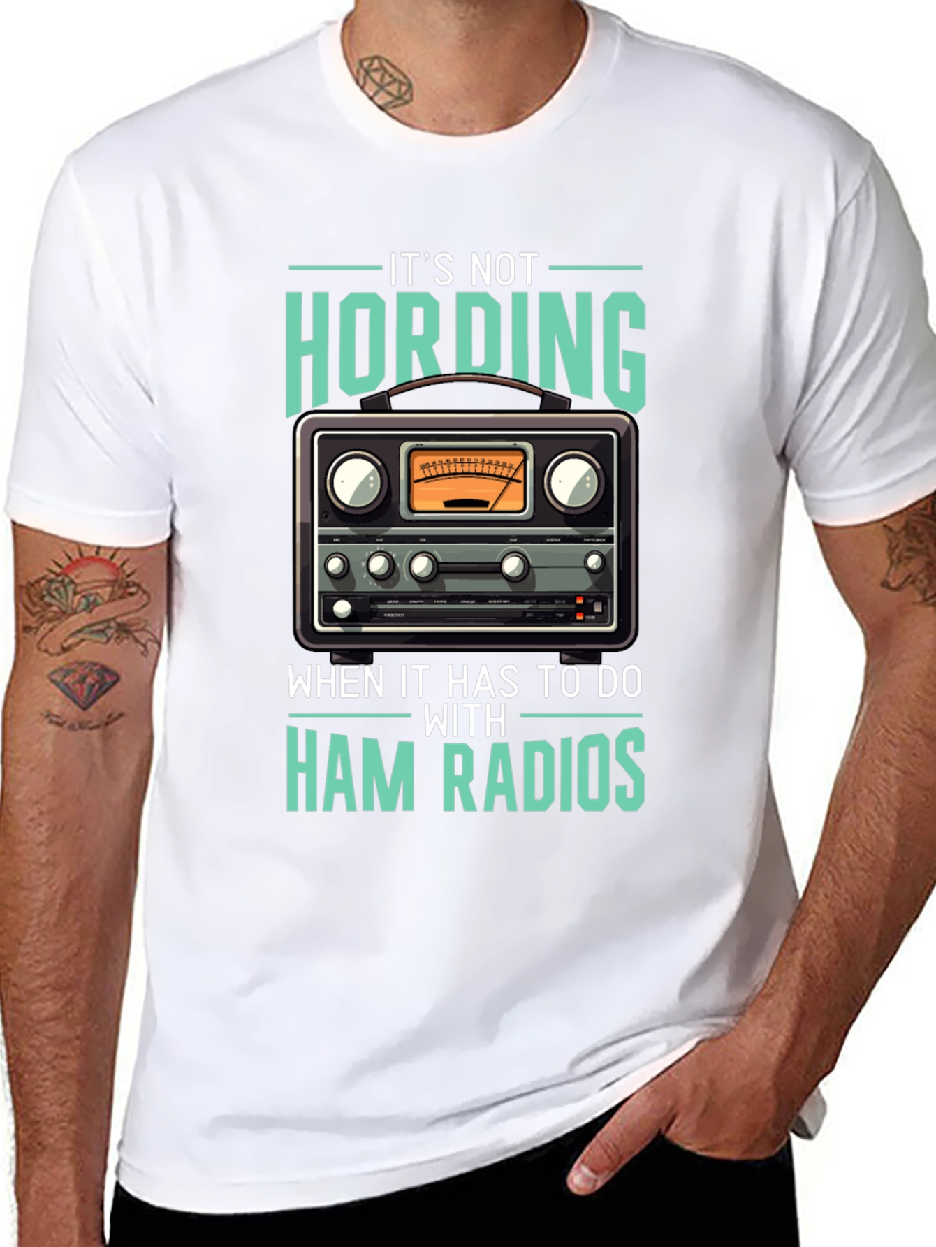 Ham Radio T-Shirt: Its Not Hoarding!