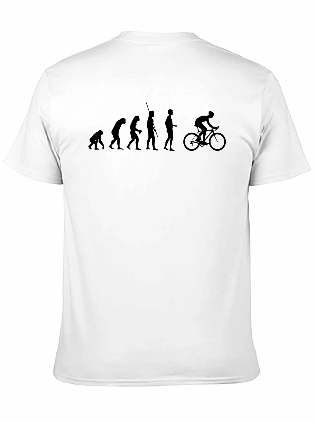 Evolution of Cyclist Graphic T-Shirt