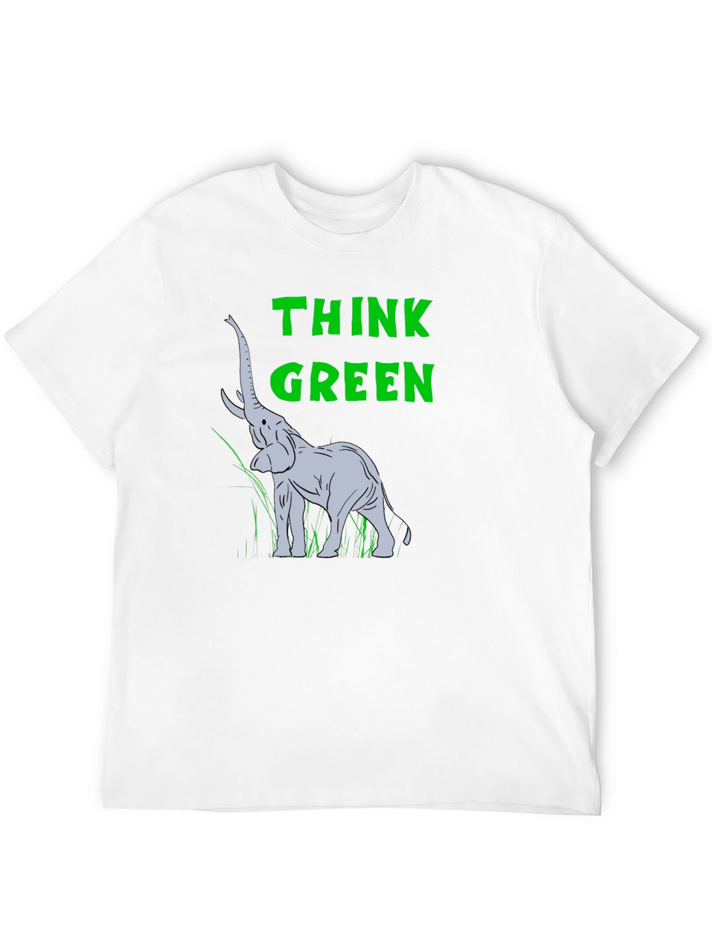 Think Green Elephant T-Shirt