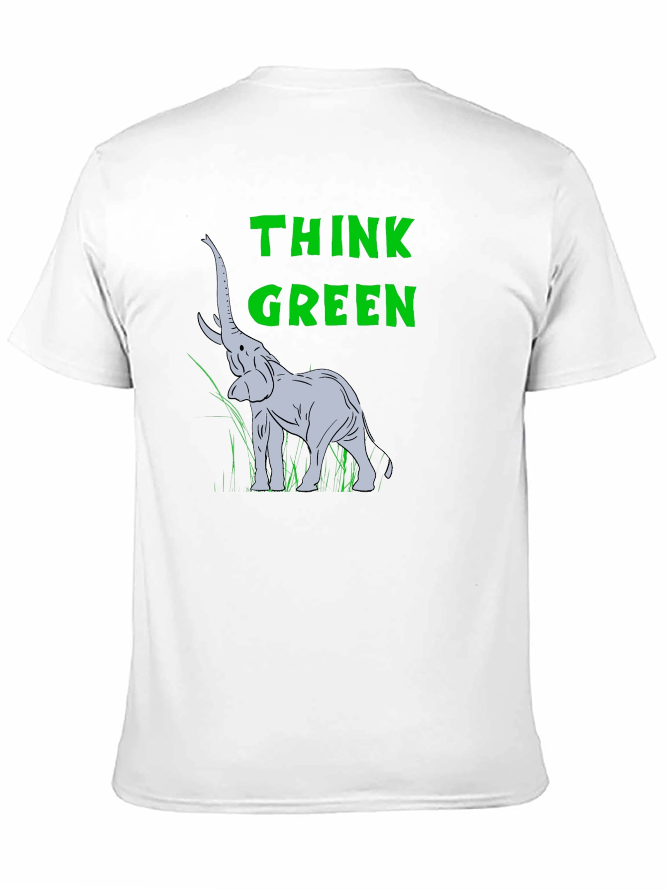 Think Green Elephant T-Shirt