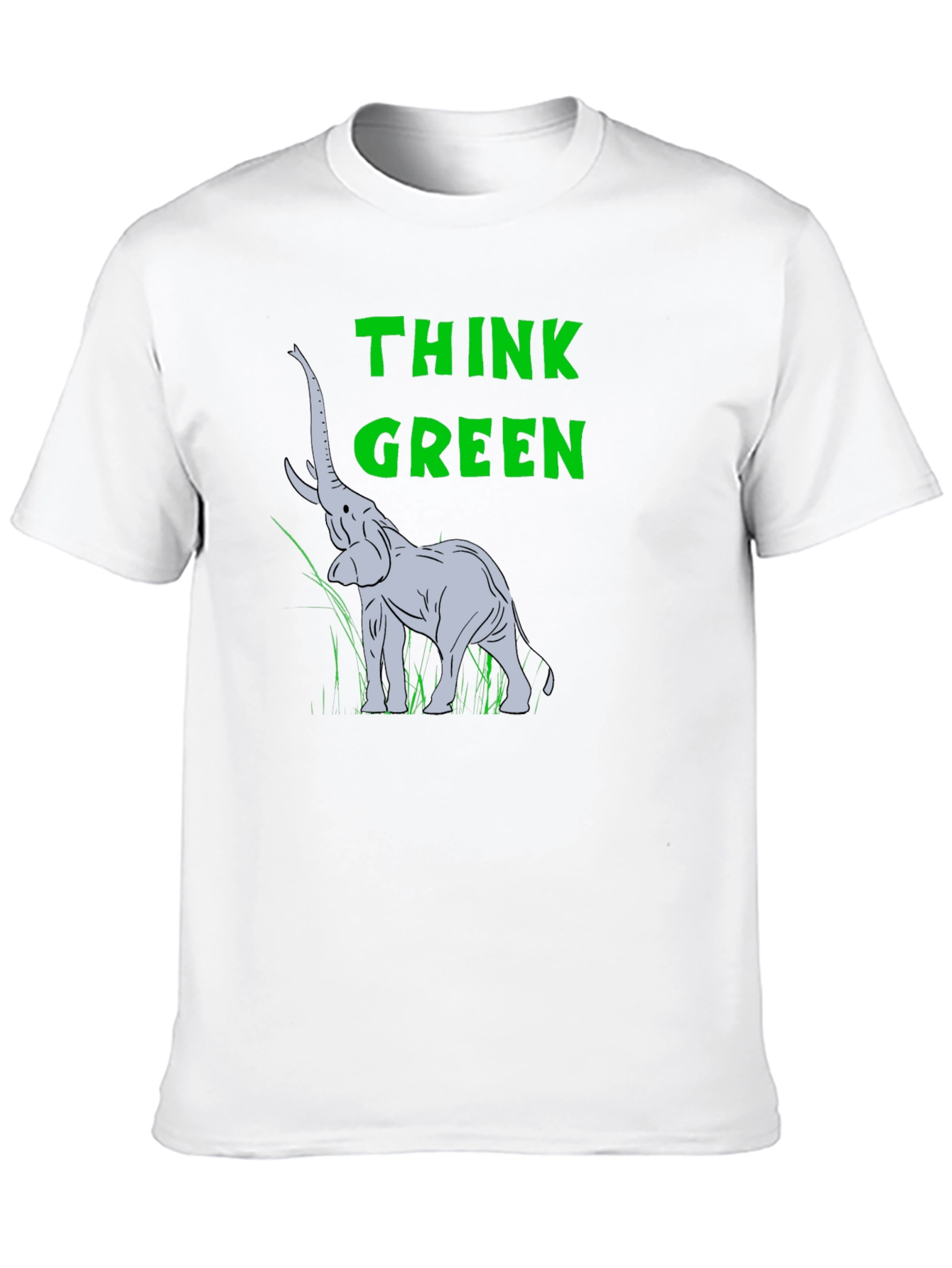 Think Green Elephant T-Shirt