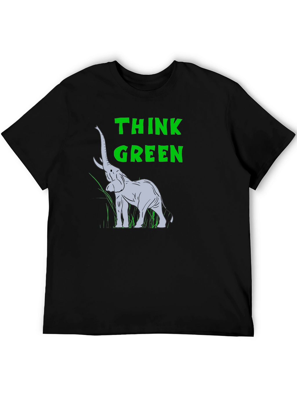 Think Green Elephant T-Shirt