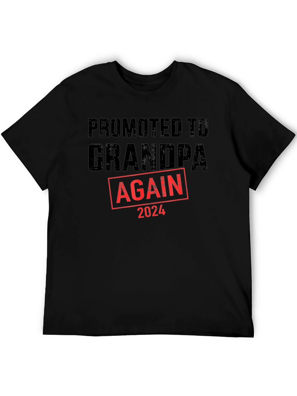 Promoted to Grandpa Again 2024 T-Shirt
