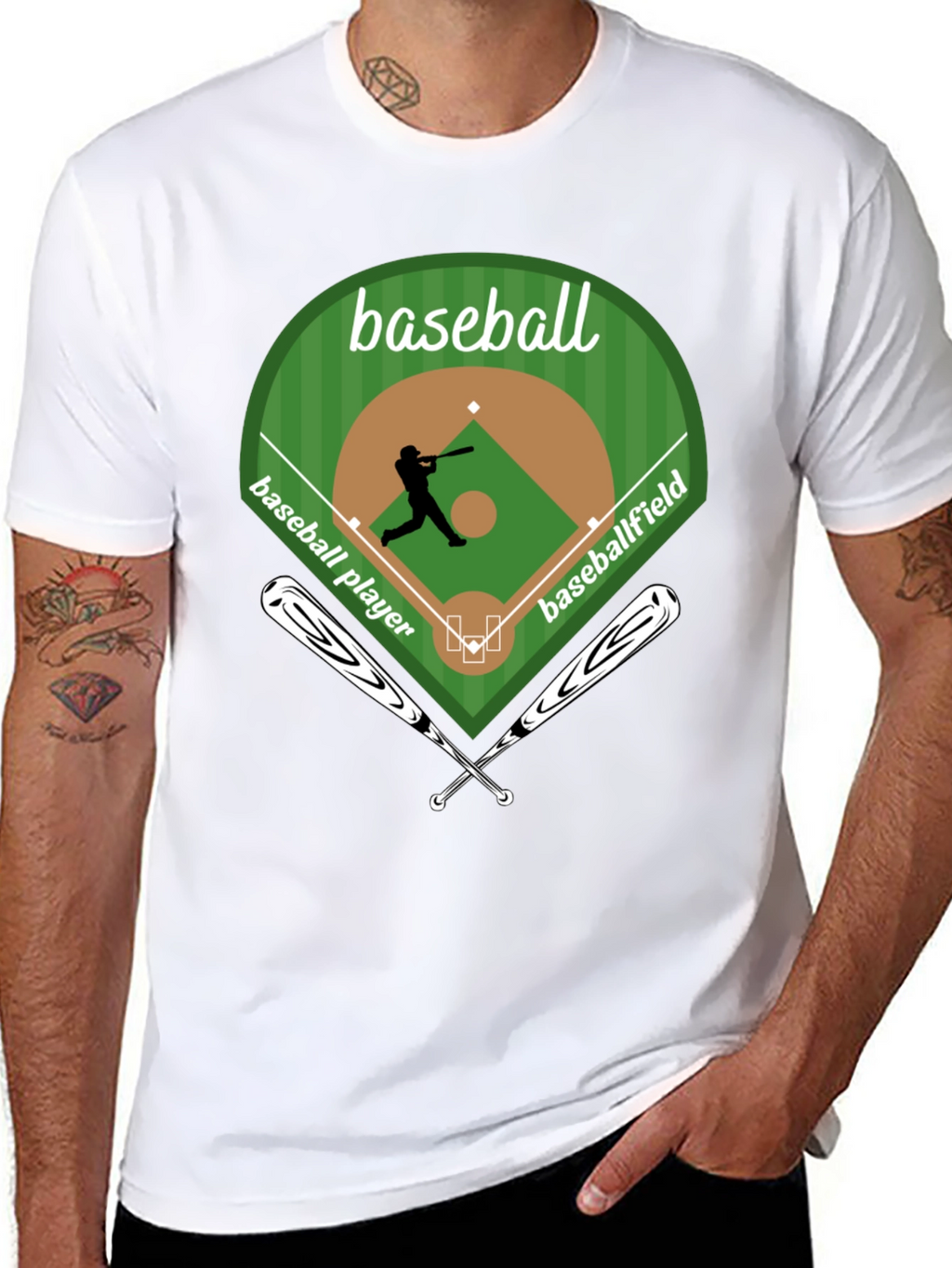 Baseball Player T-Shirt