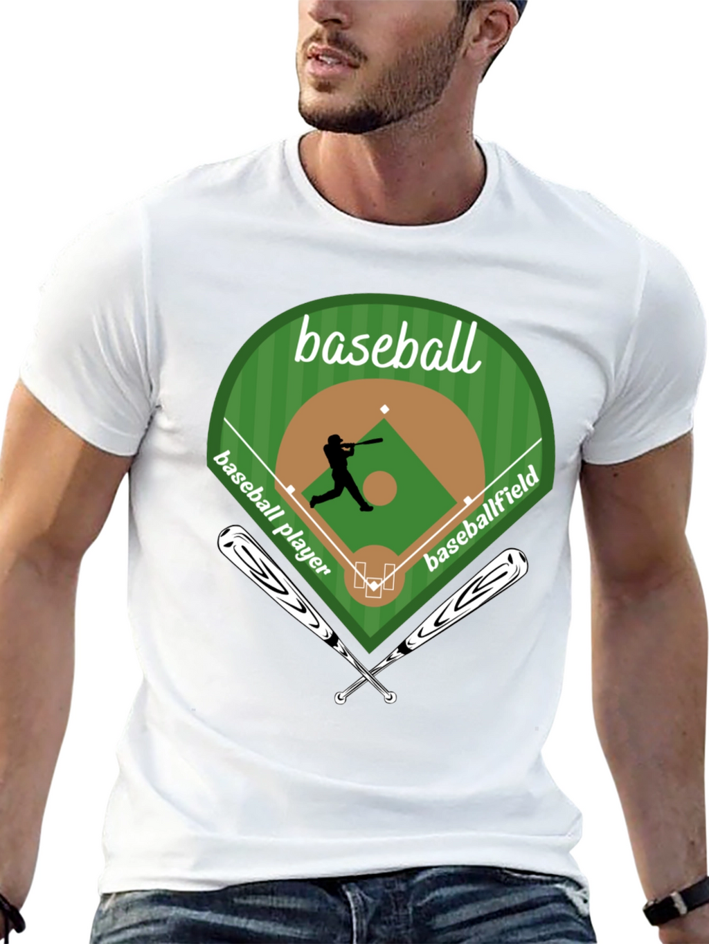 Baseball Player T-Shirt