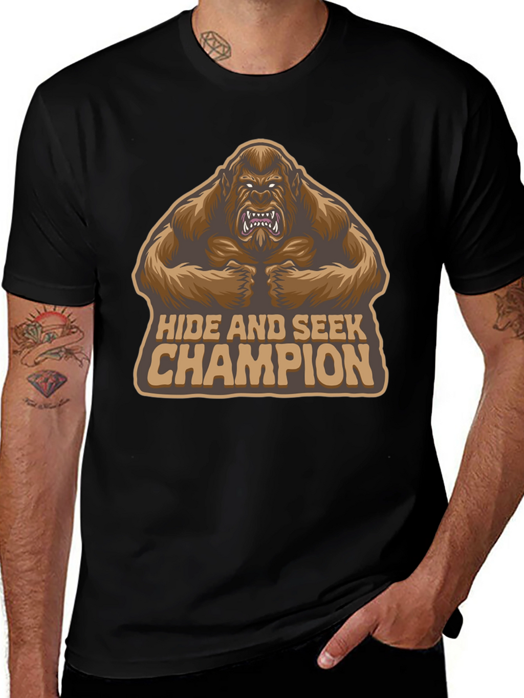 Hide & Seek Champion Bigfoot T-Shirt
