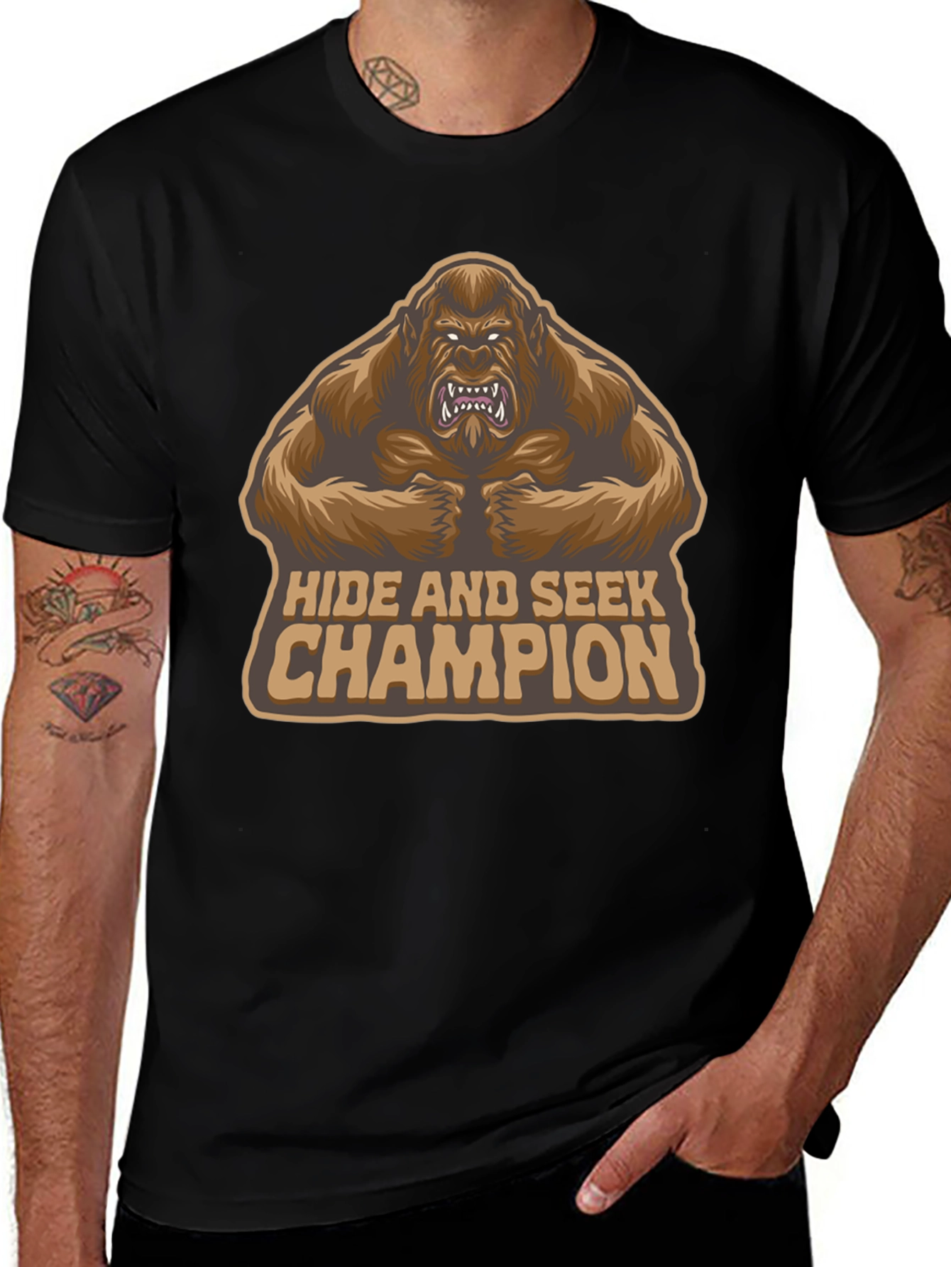 Hide & Seek Champion Bigfoot T-Shirt