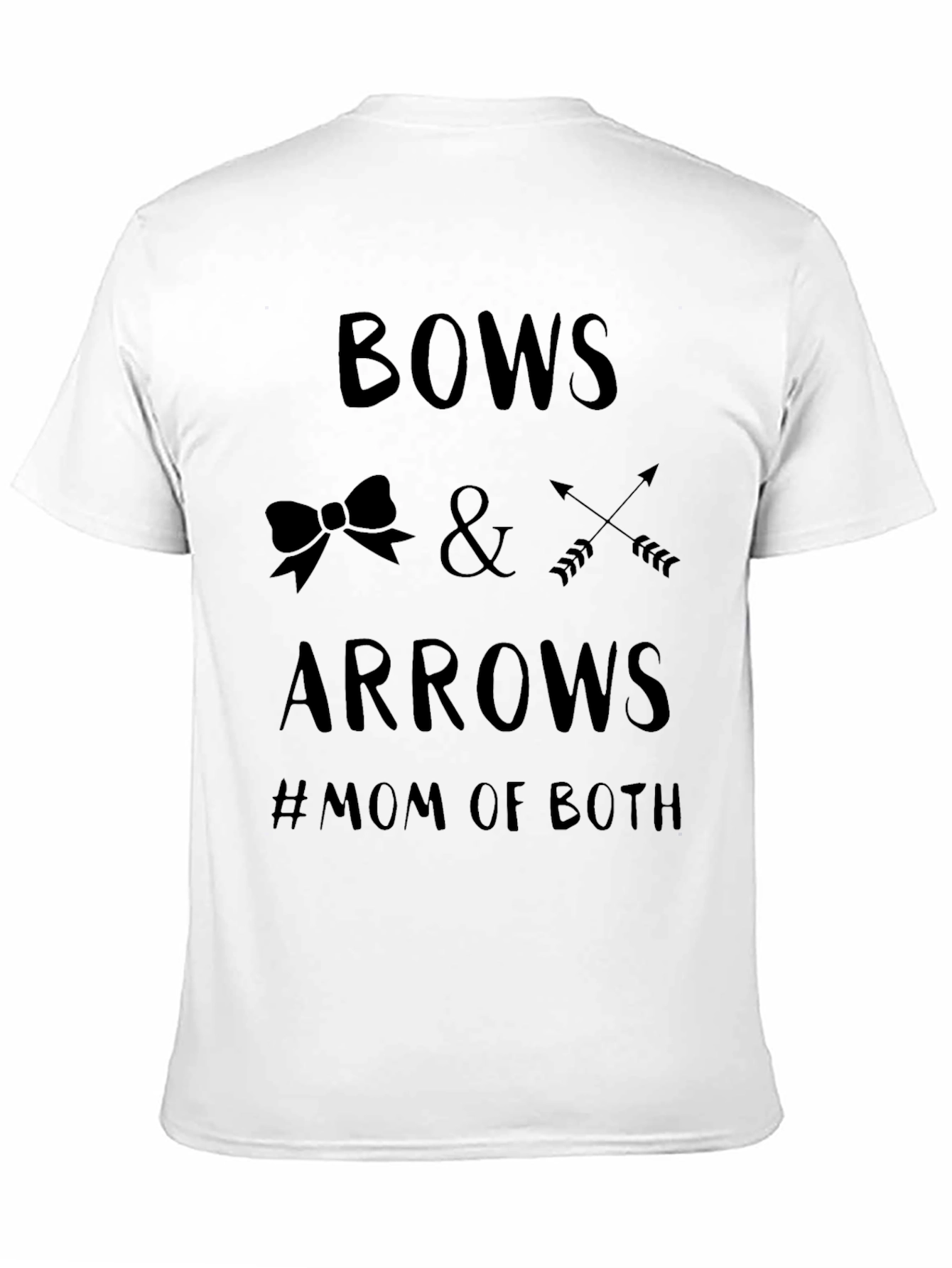 Bows & Arrows Mom of Both T-Shirt
