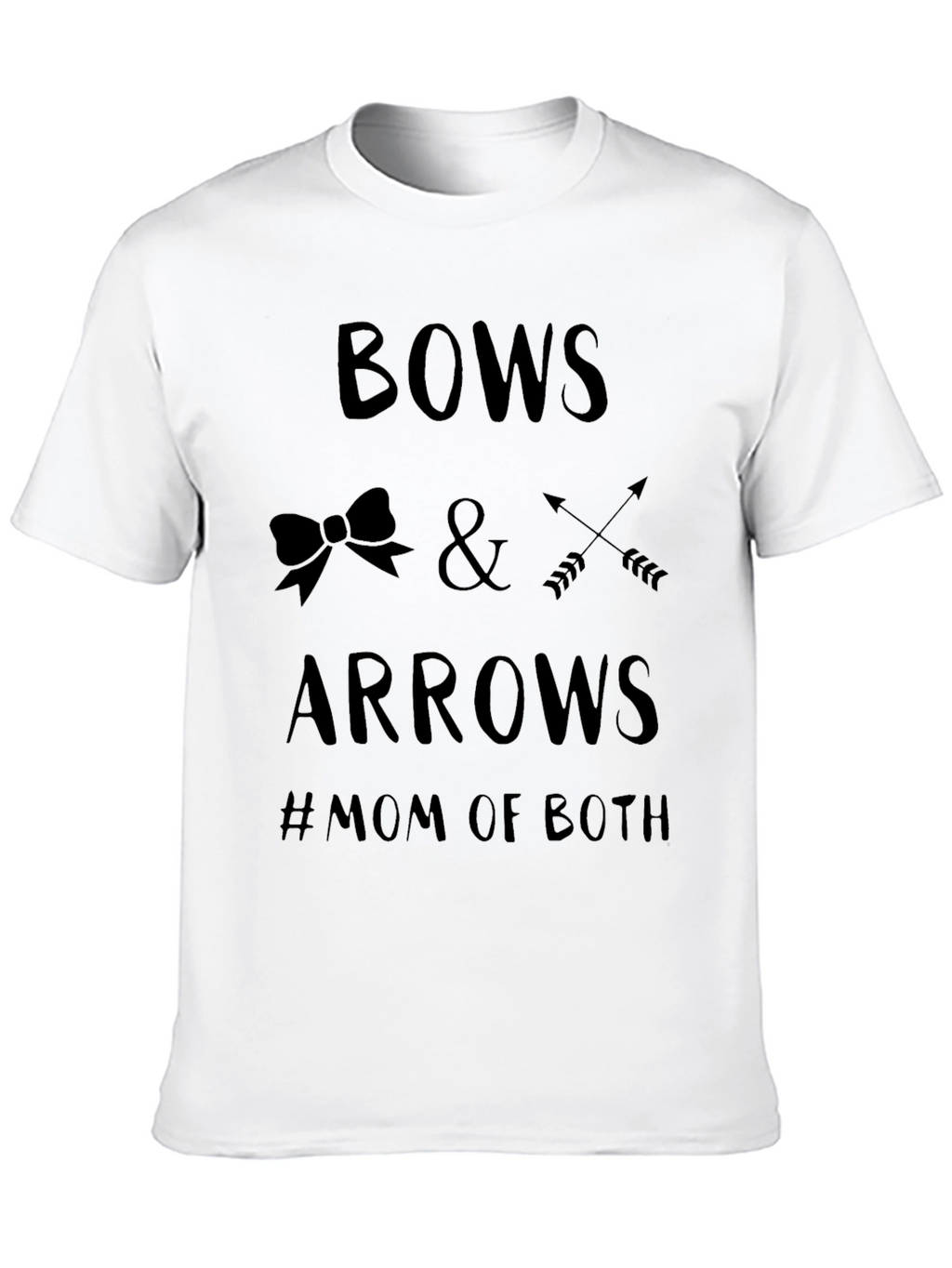 Bows & Arrows Mom of Both T-Shirt