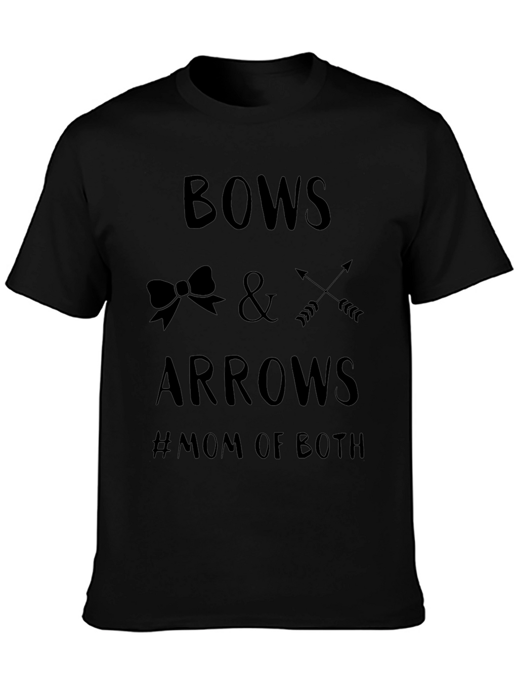 Bows & Arrows Mom of Both T-Shirt