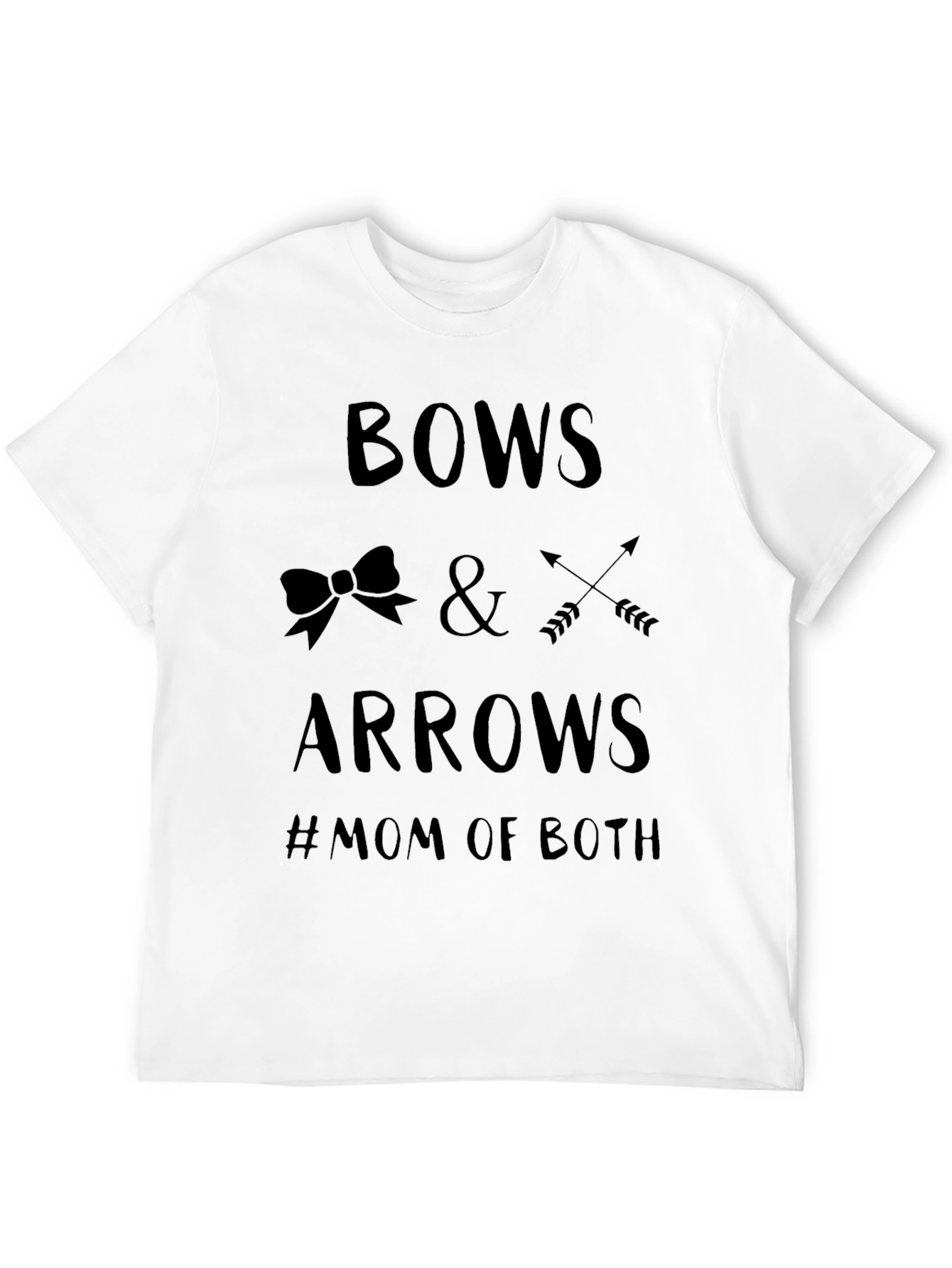 Bows & Arrows Mom of Both T-Shirt