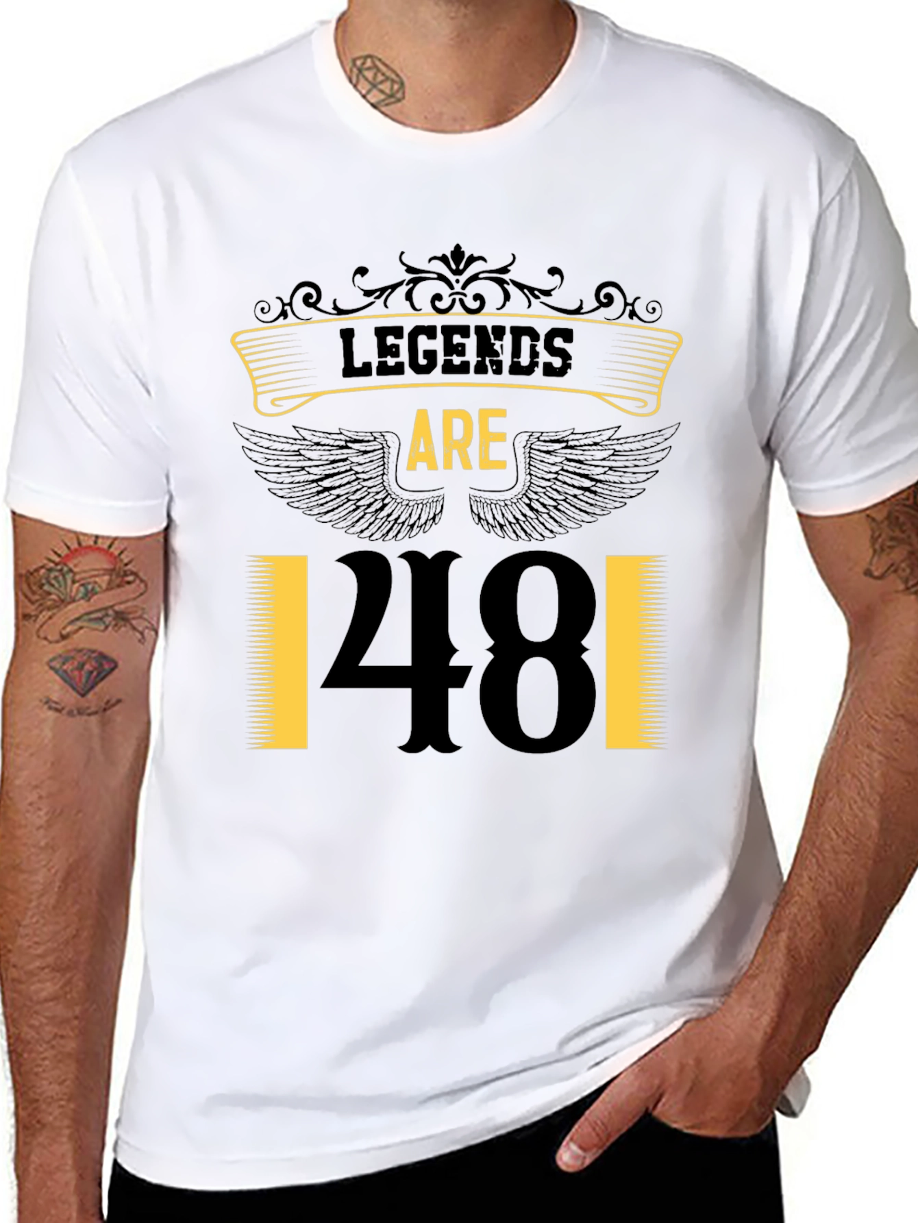Legends Are 48 T-Shirt Birthday Gift