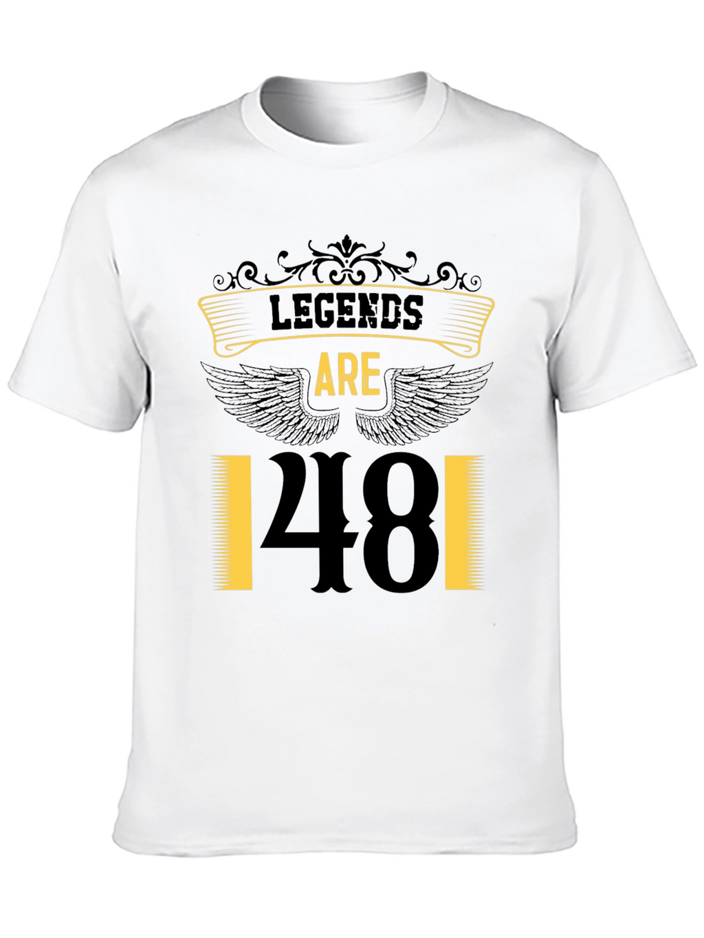 Legends Are 48 T-Shirt Birthday Gift