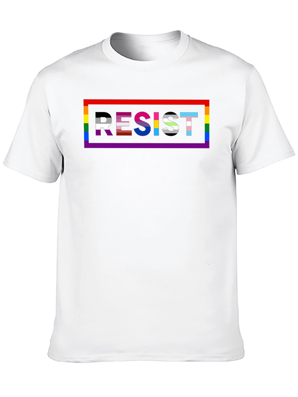 Resist LGBTQ+ Pride T-Shirt
