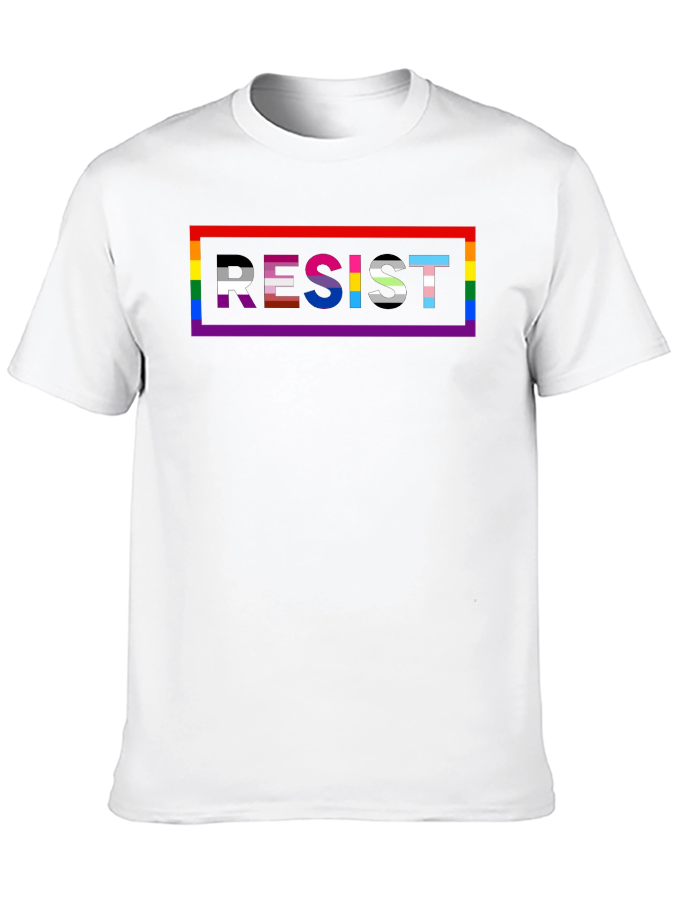 Resist LGBTQ+ Pride T-Shirt