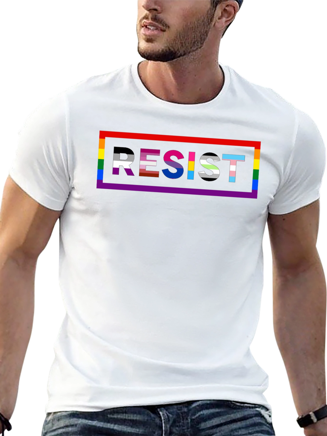 Resist LGBTQ+ Pride T-Shirt