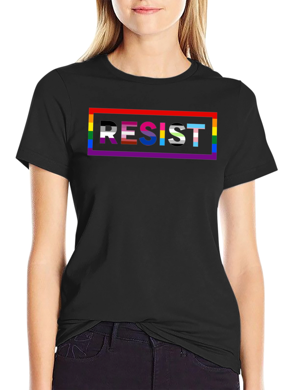 Resist LGBTQ+ Pride T-Shirt