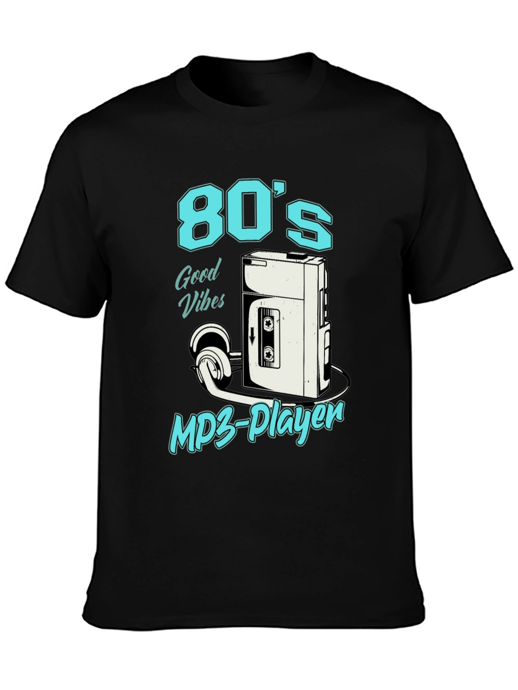 Retro 80s Cassette Player T-Shirt
