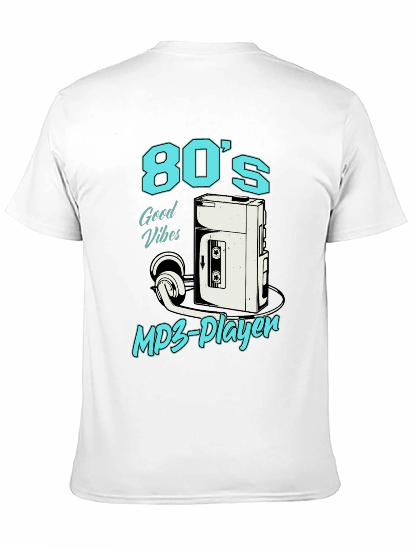 Retro 80s Cassette Player T-Shirt