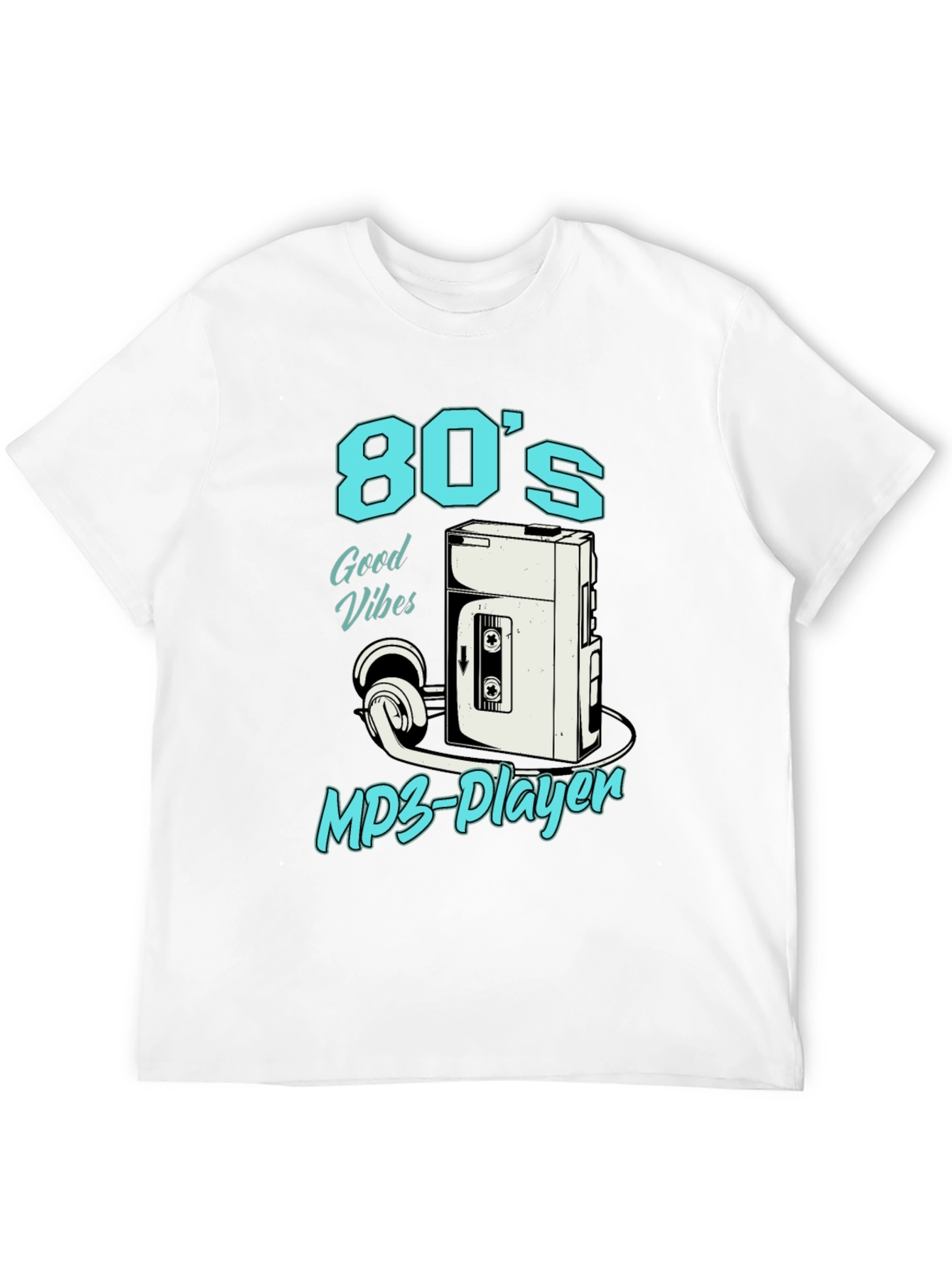 Retro 80s Cassette Player T-Shirt