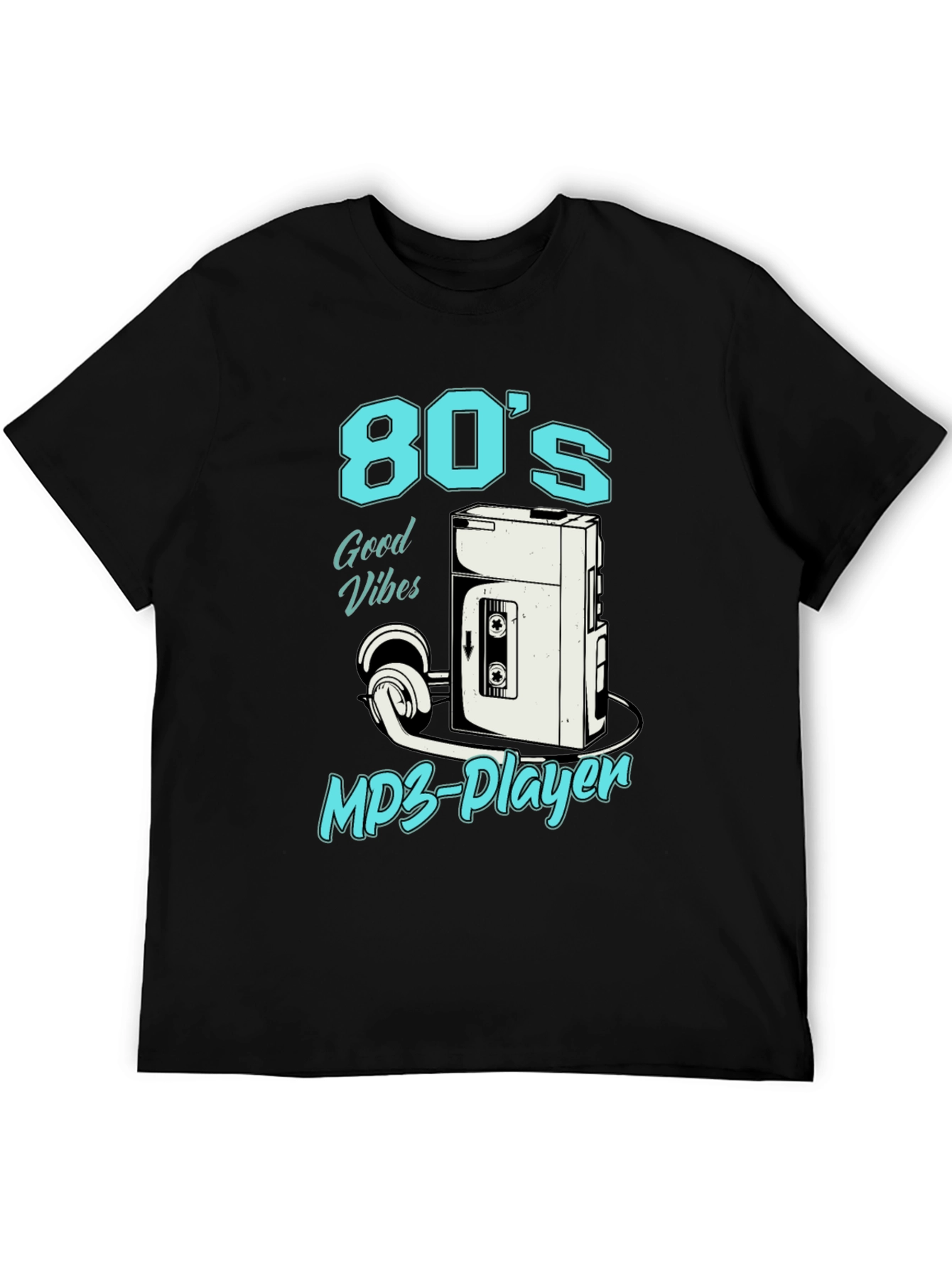 Retro 80s Cassette Player T-Shirt