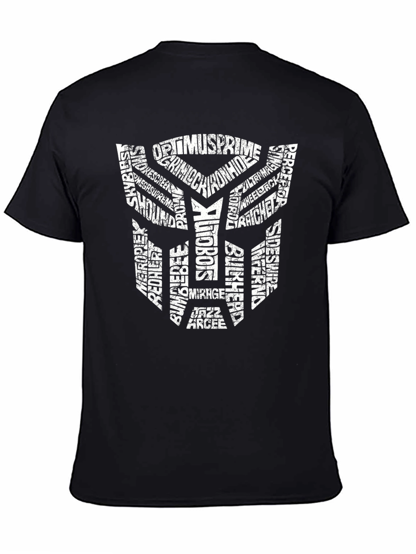 Transformers Autobots Word Art T-Shirt