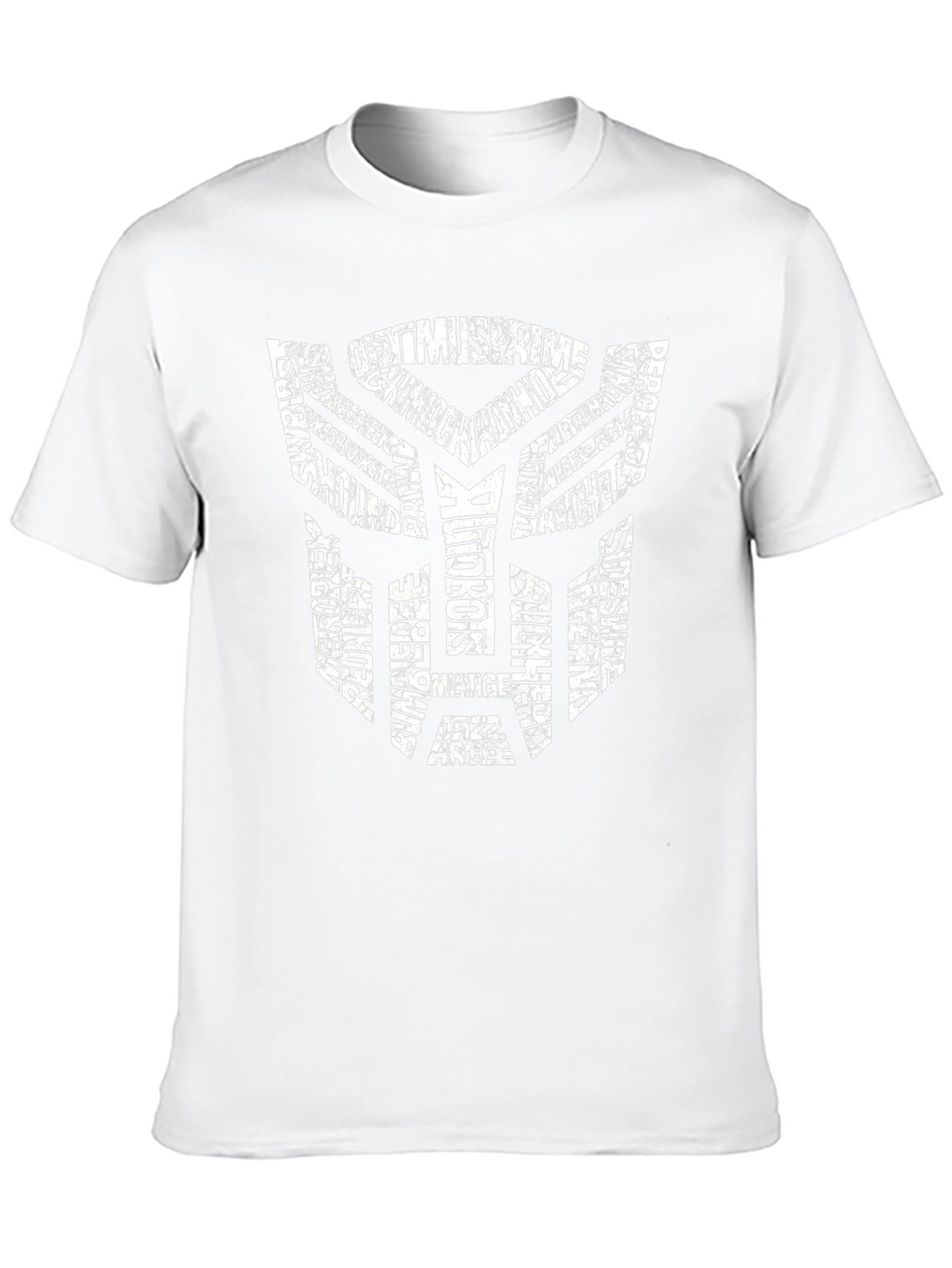 Transformers Autobots Word Art T-Shirt