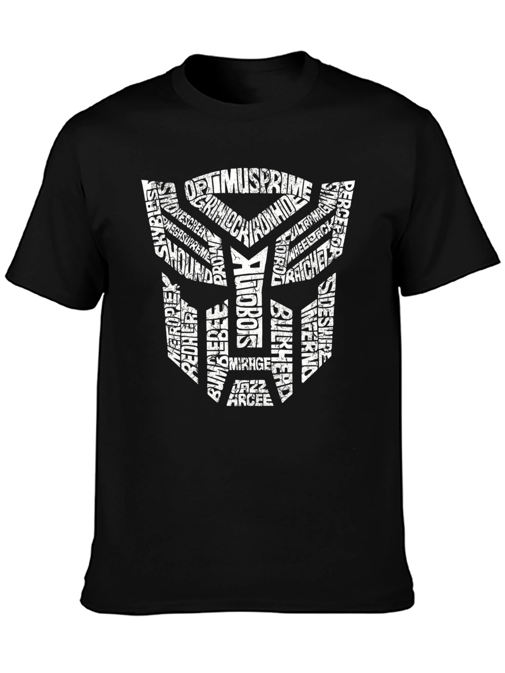 Transformers Autobots Word Art T-Shirt
