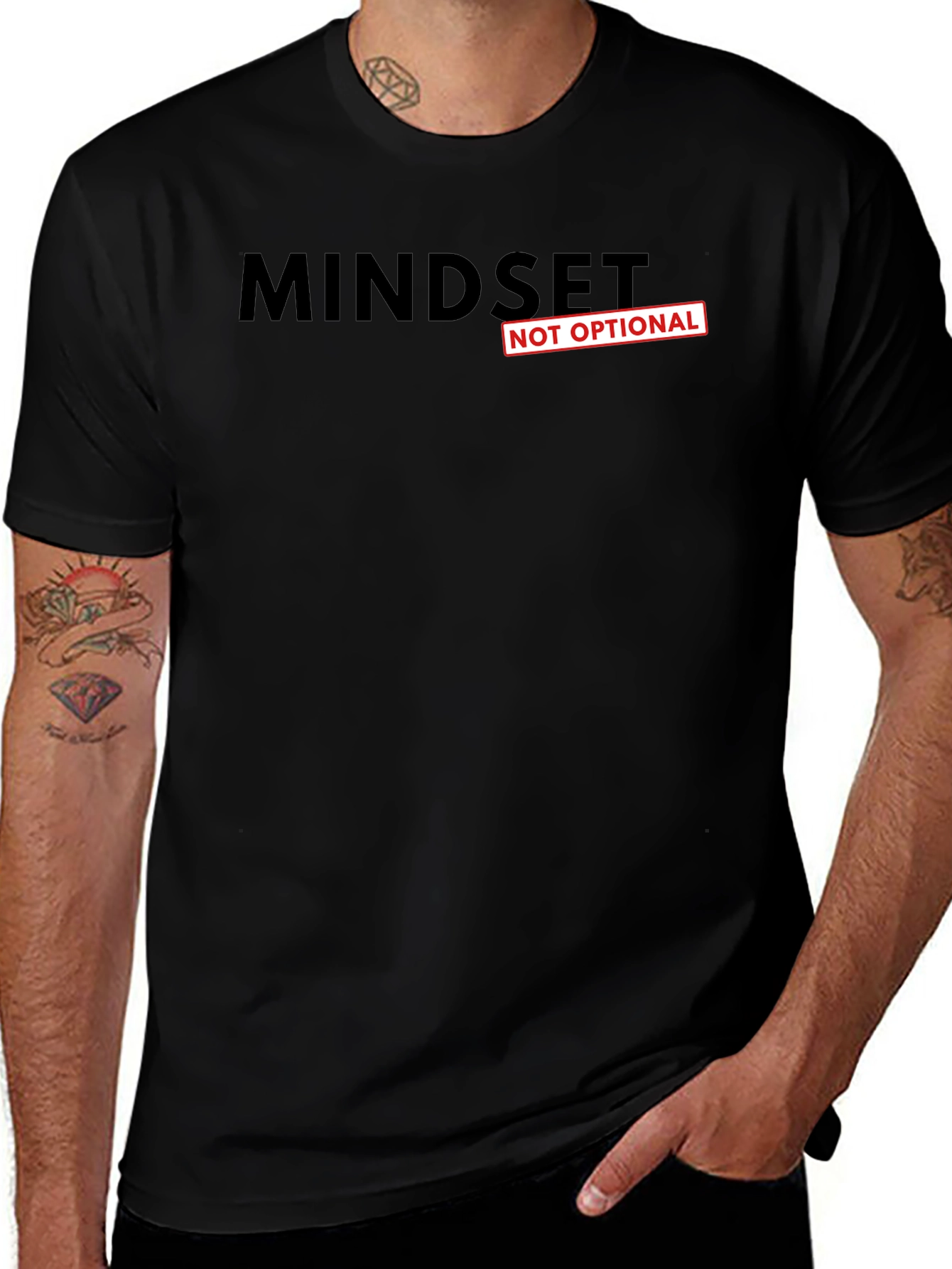 Mindset Not Optional Graphic Tee