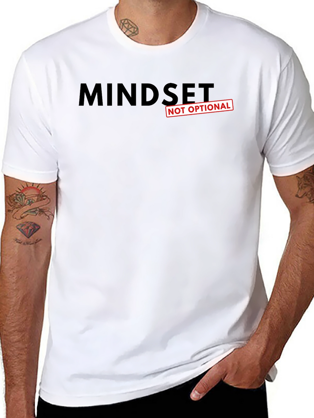Mindset Not Optional Graphic Tee